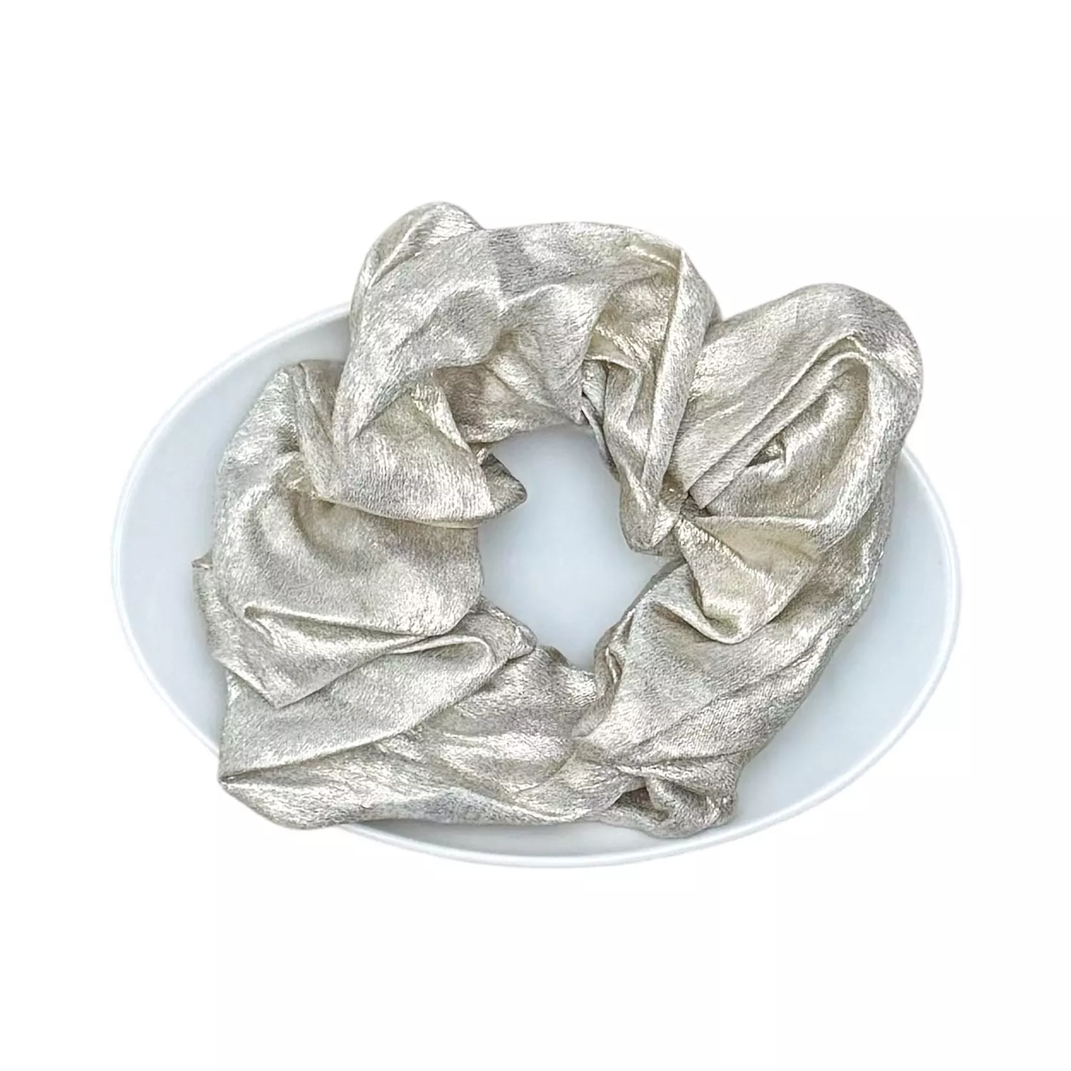 1 Pc Metallic Scrunchies A 2