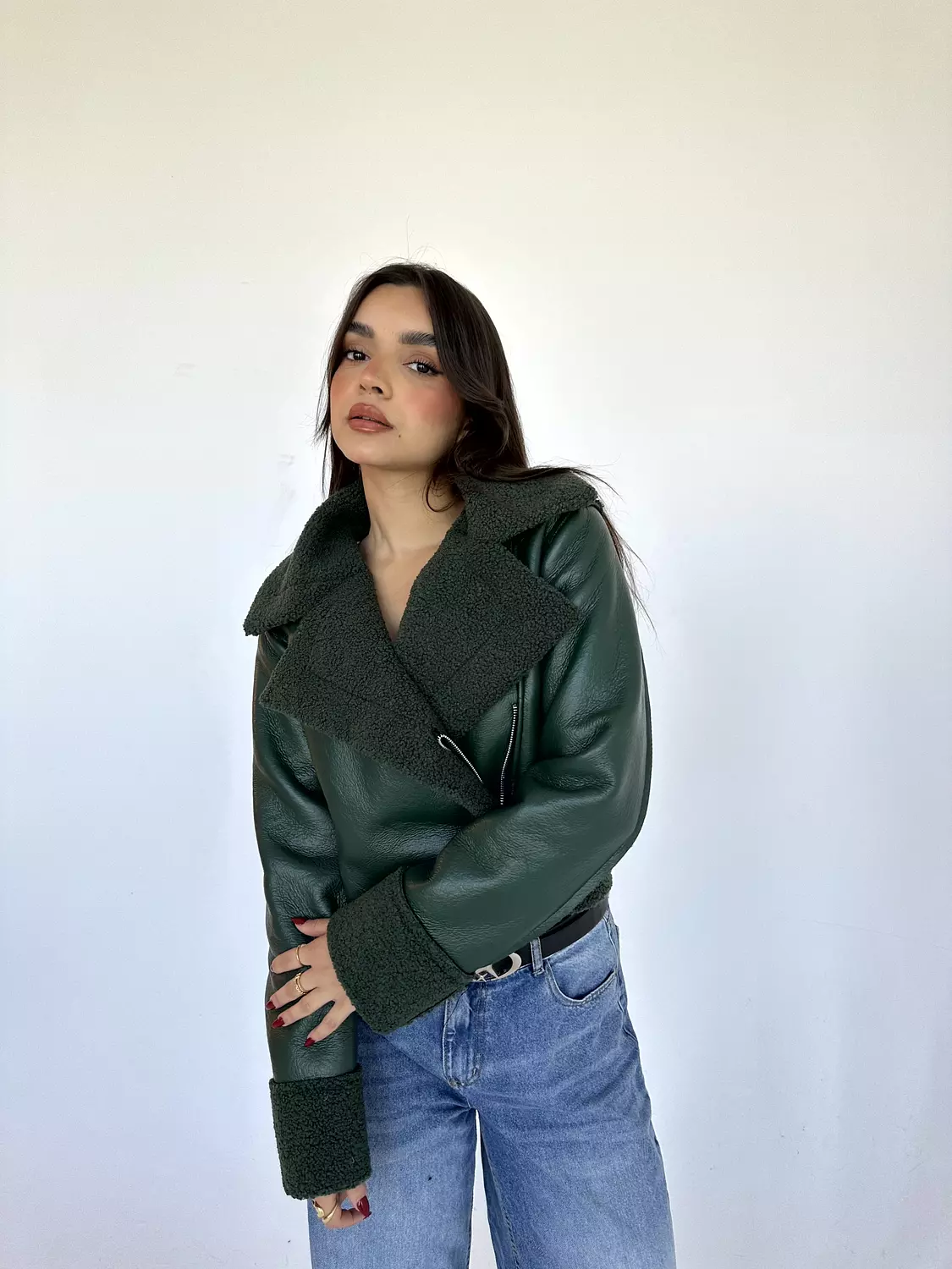 Teddy Leather Jacket 7