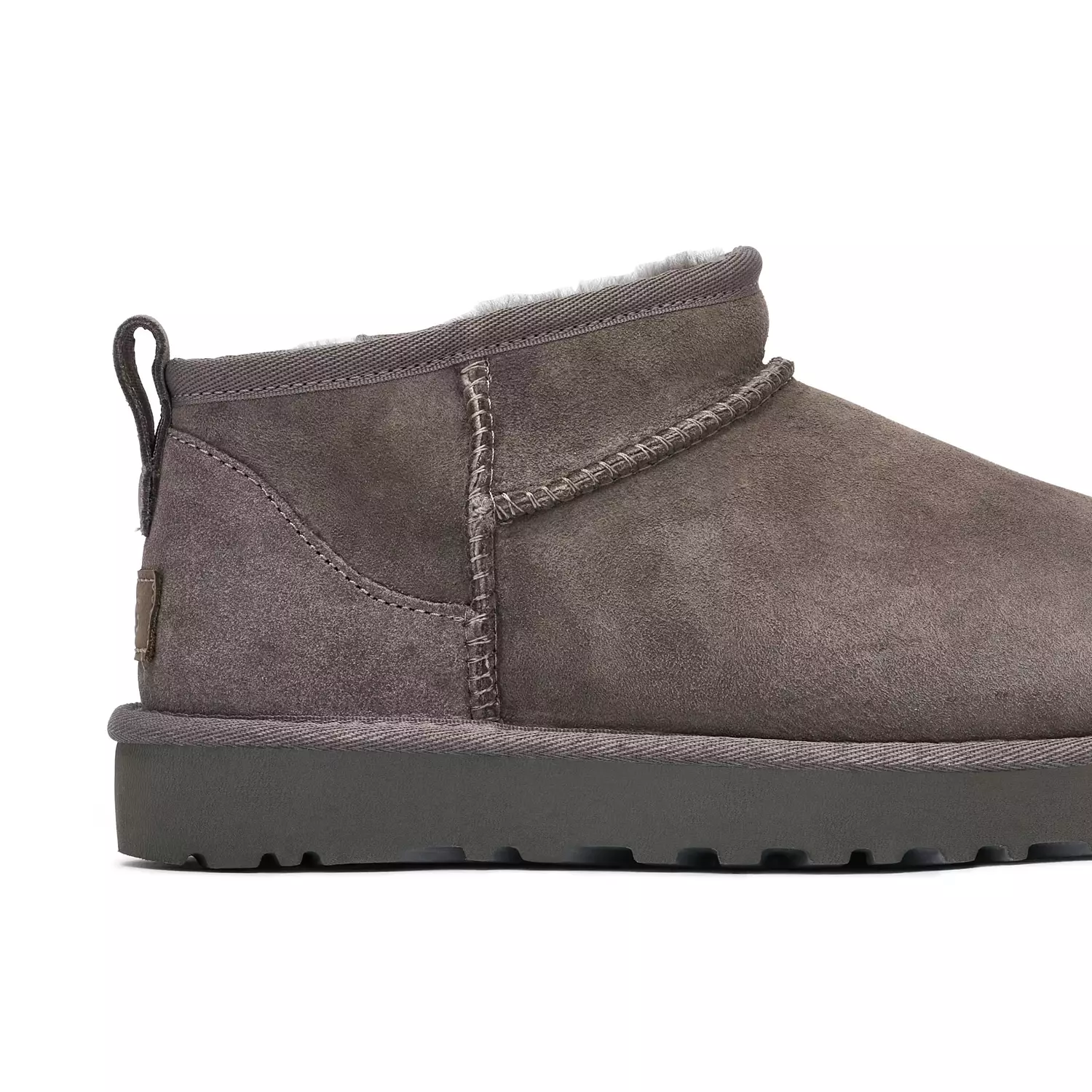 UGG CLASSIC ULTRA MINI BOOT GREY 4