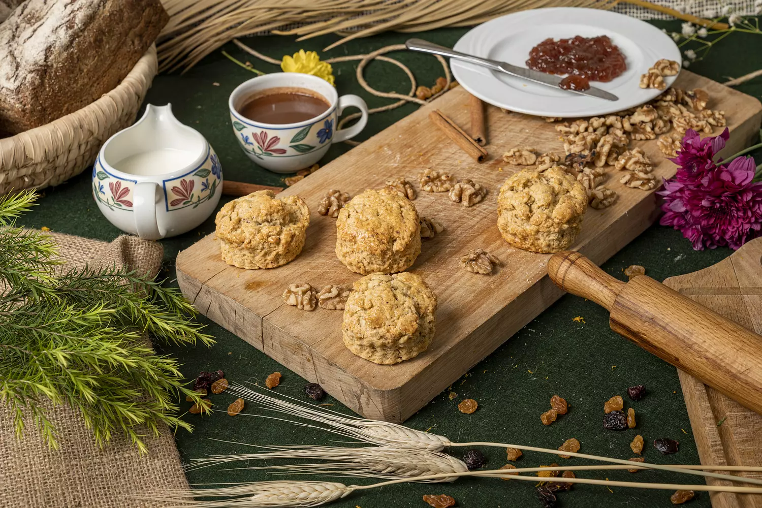 Cinnamon Raisin Tea Scones hover image