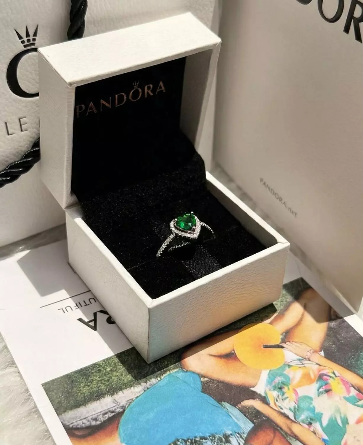 PANDORA SILVER RING 4