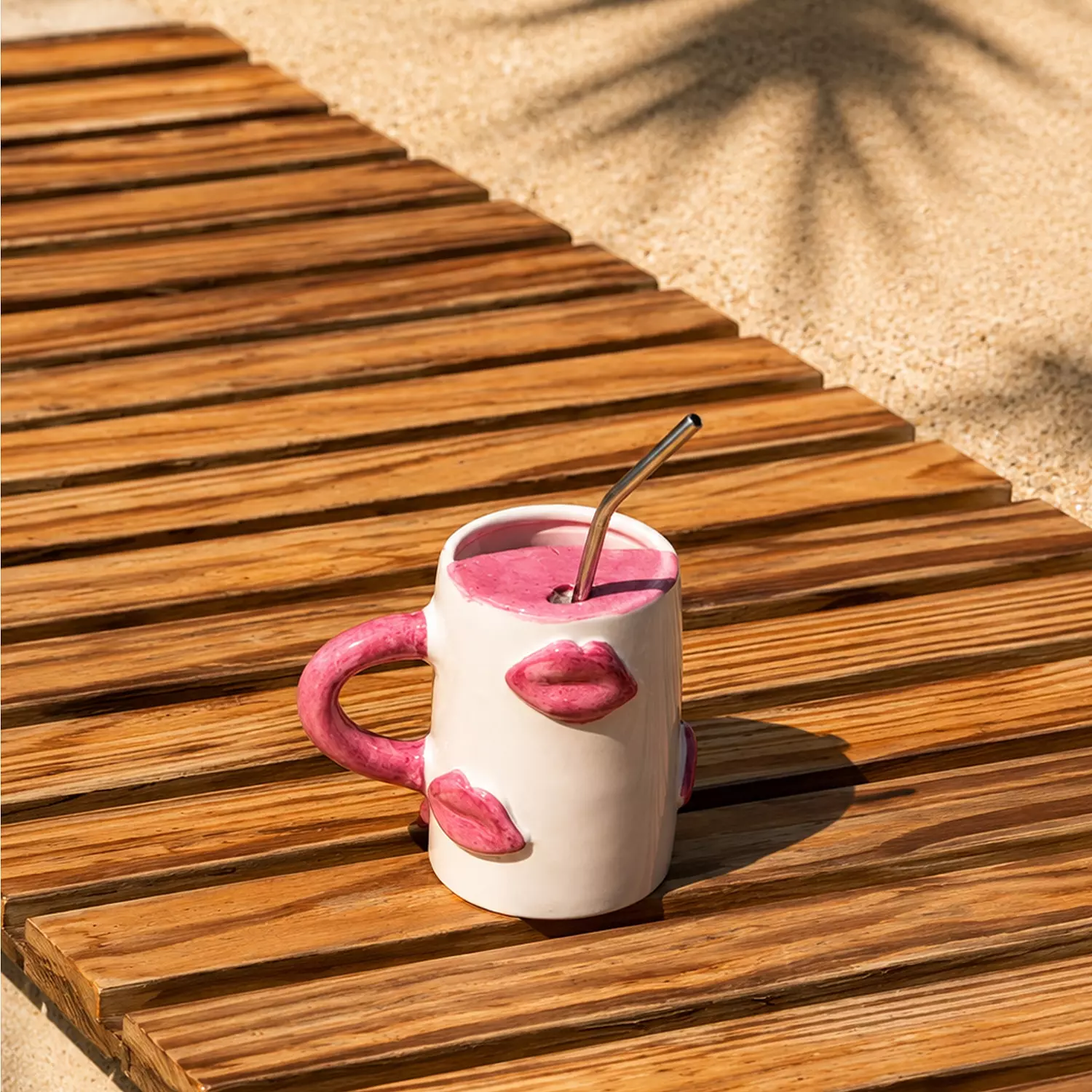 Pink Kisses Mugs image