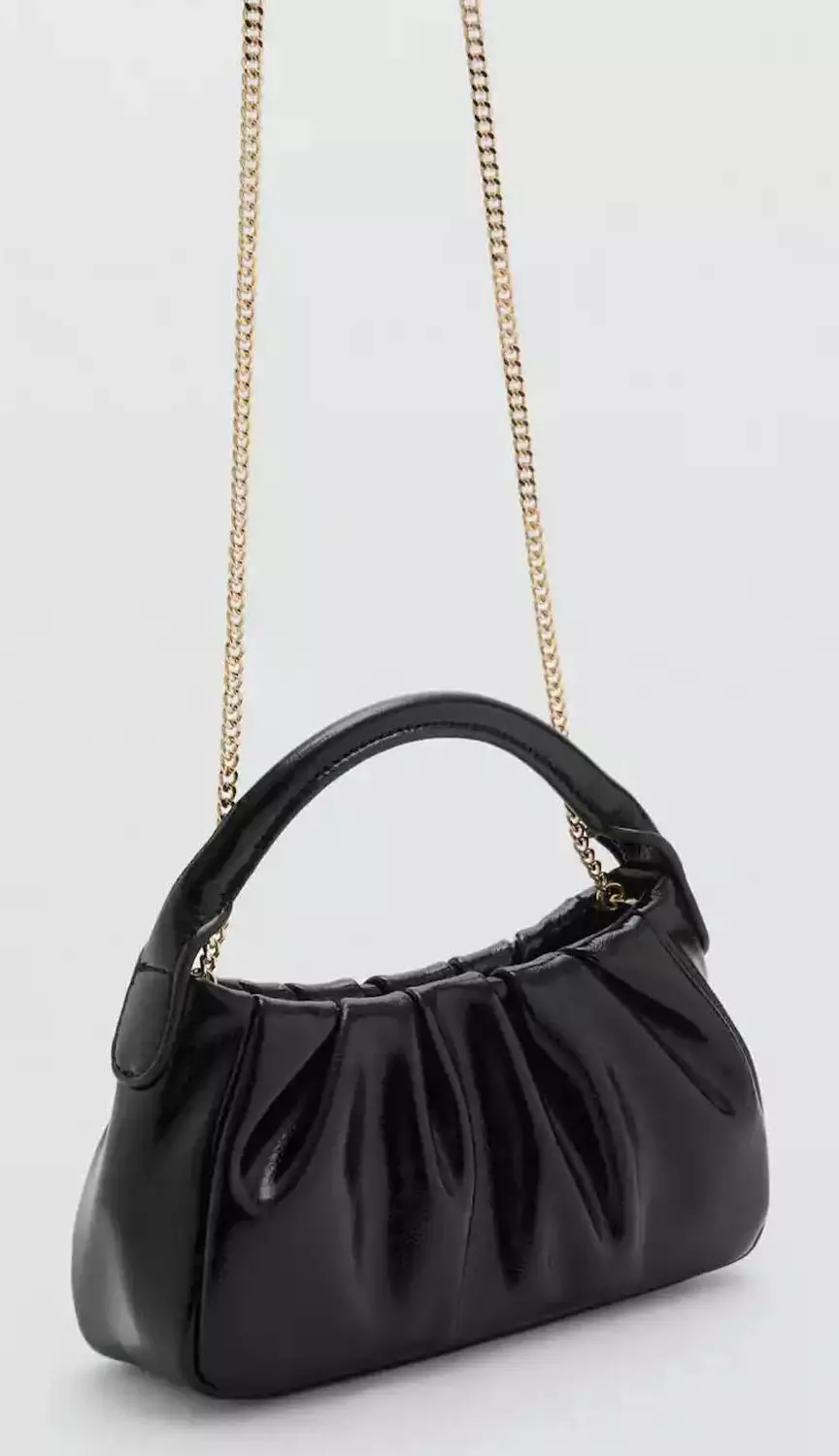 Mango  Crossbody Black Bag  image