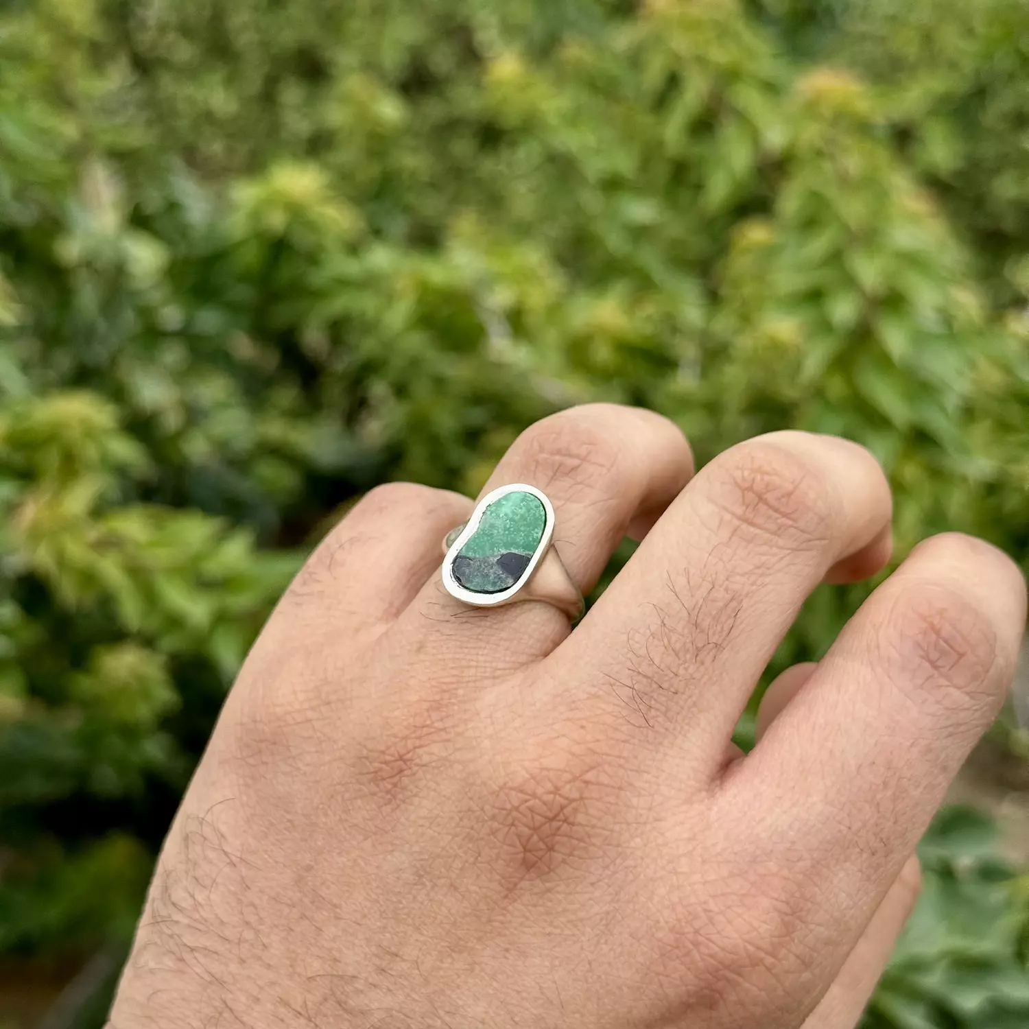 Green Turquoise Horizon Ring image