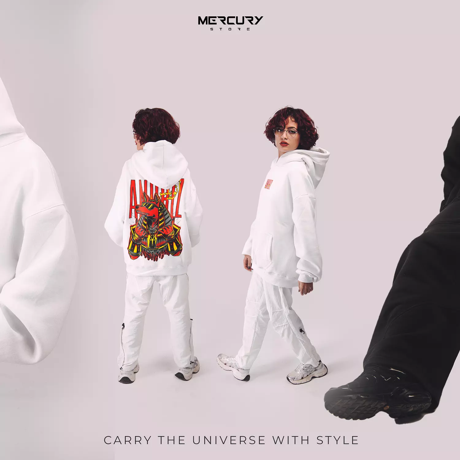 Anubiz - Unisex Oversized Hoodie 1