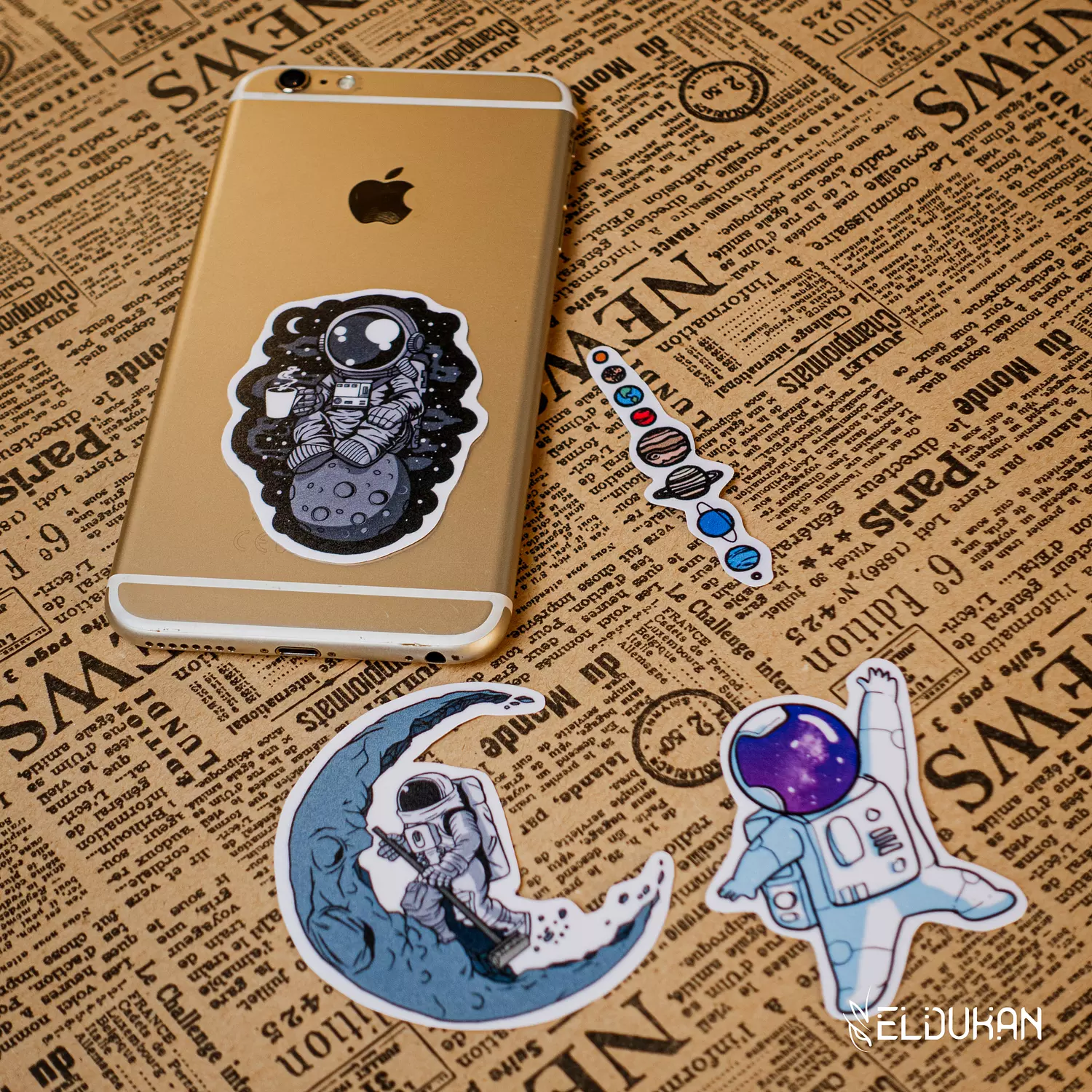 Galaxy sticker package