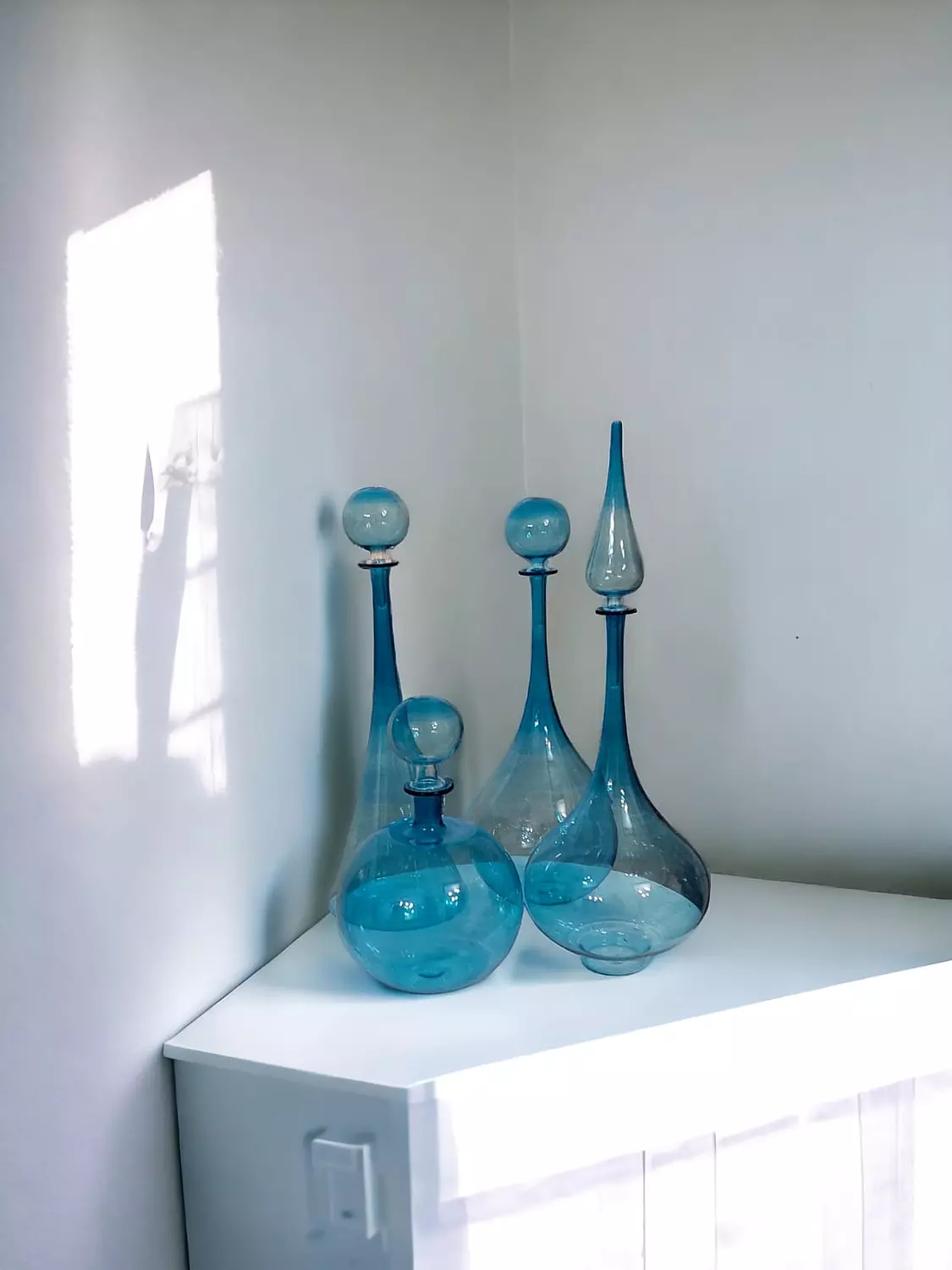 Light blue pyrex set