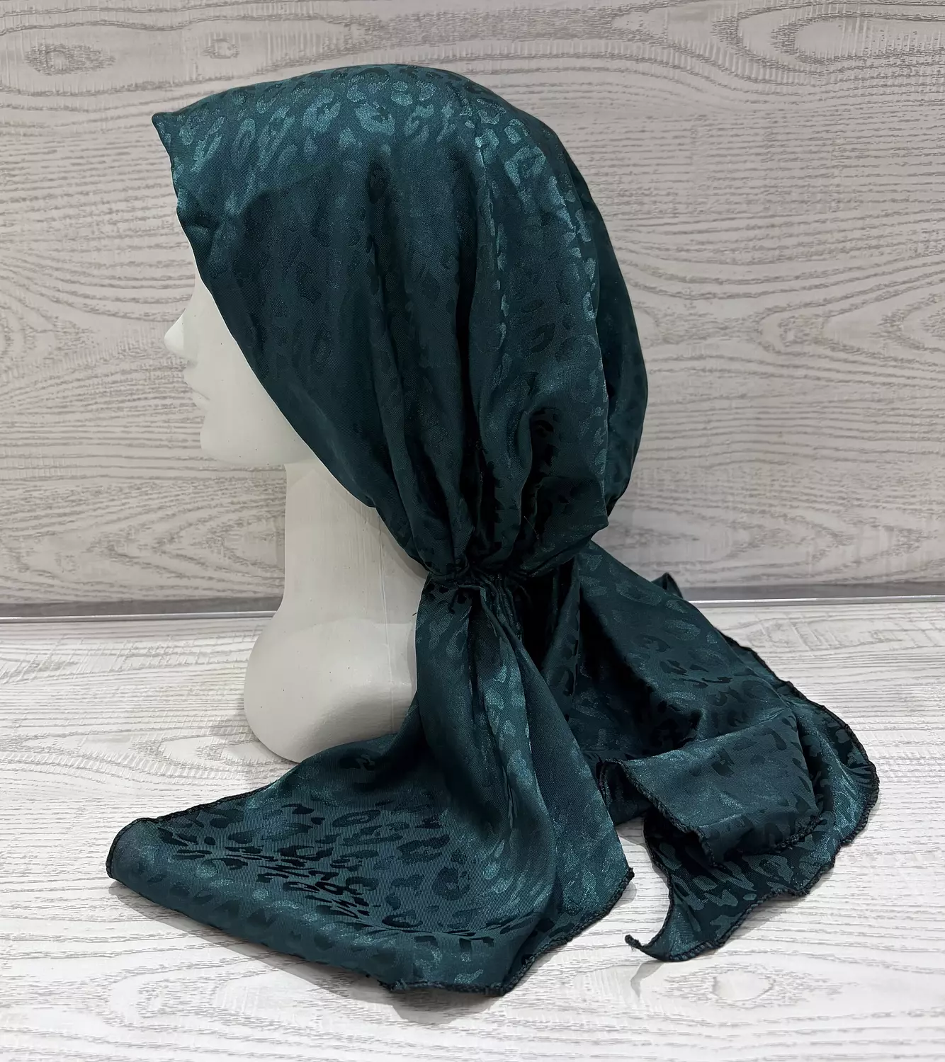 Turban-Scarf-Royal Green image