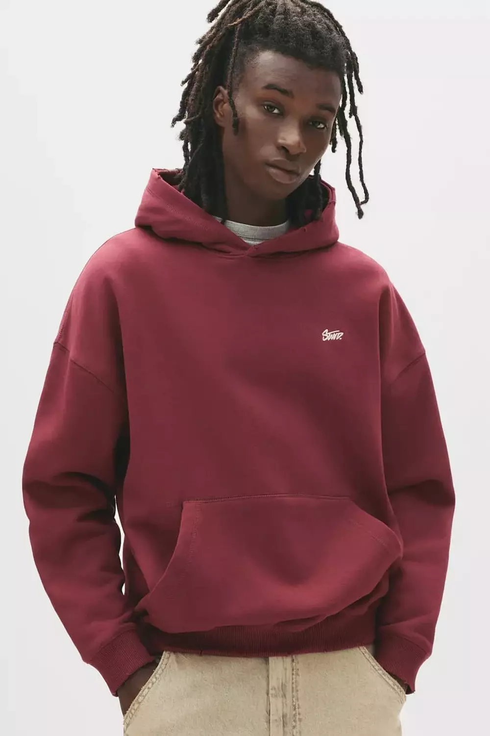 STWD Embroidered Logo Hoodie 1