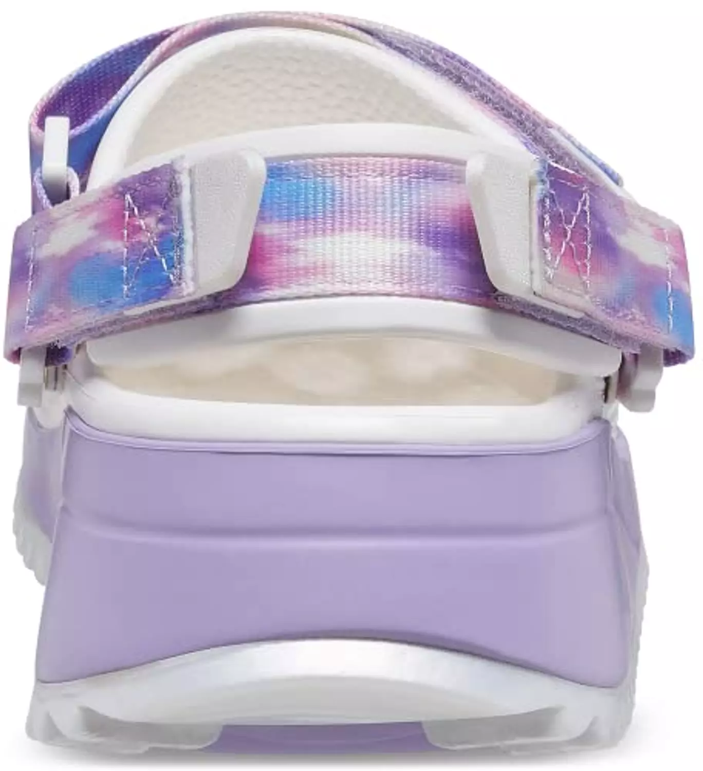 Crocs Classic Hiker Clog Women White x Purple  3