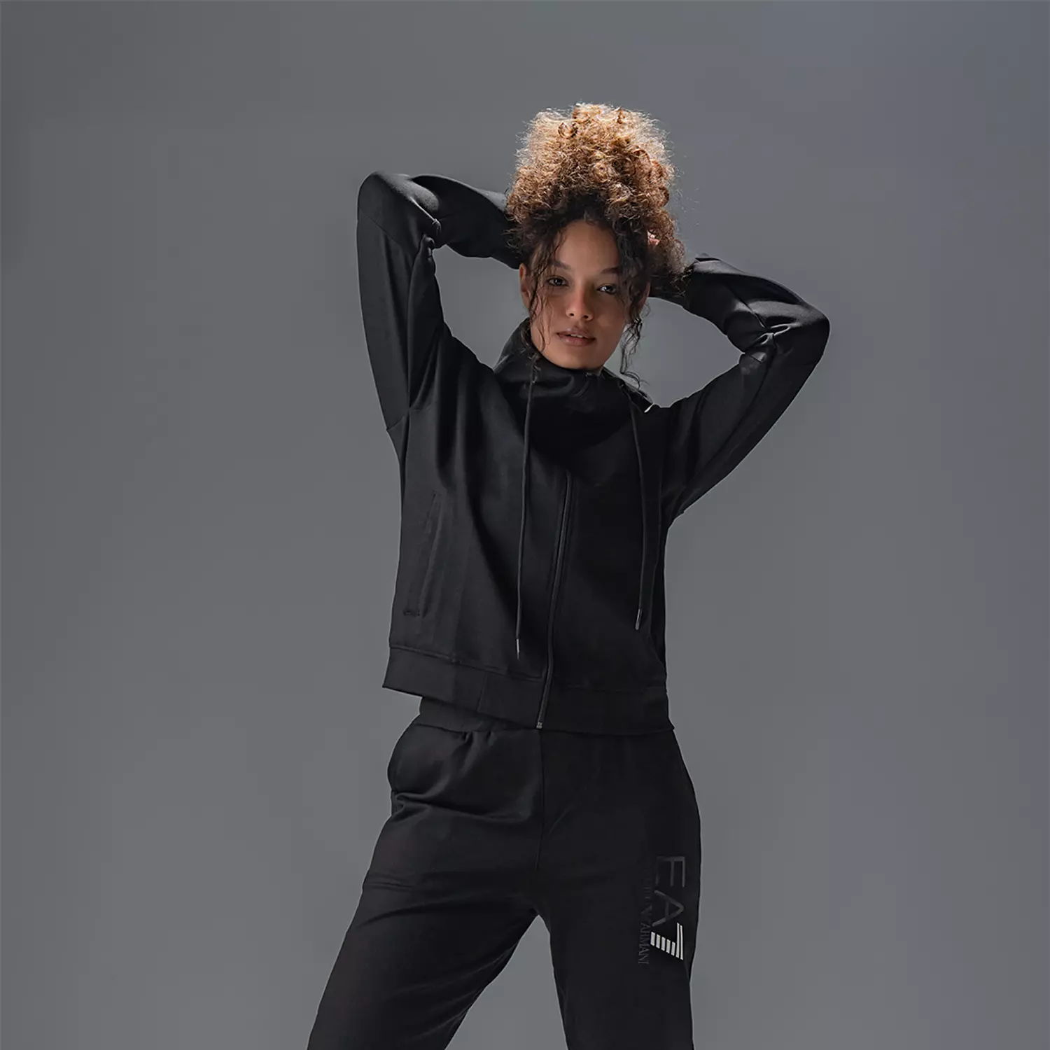 Suit Ea7 Hoodie Black 4