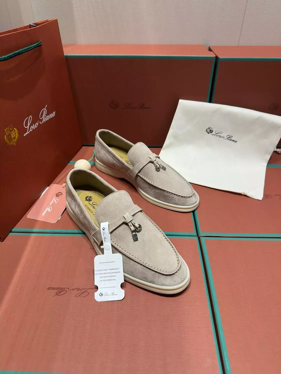 Loro Piana Shoes Classic Tassel-Detail Flat Loafers   hover image
