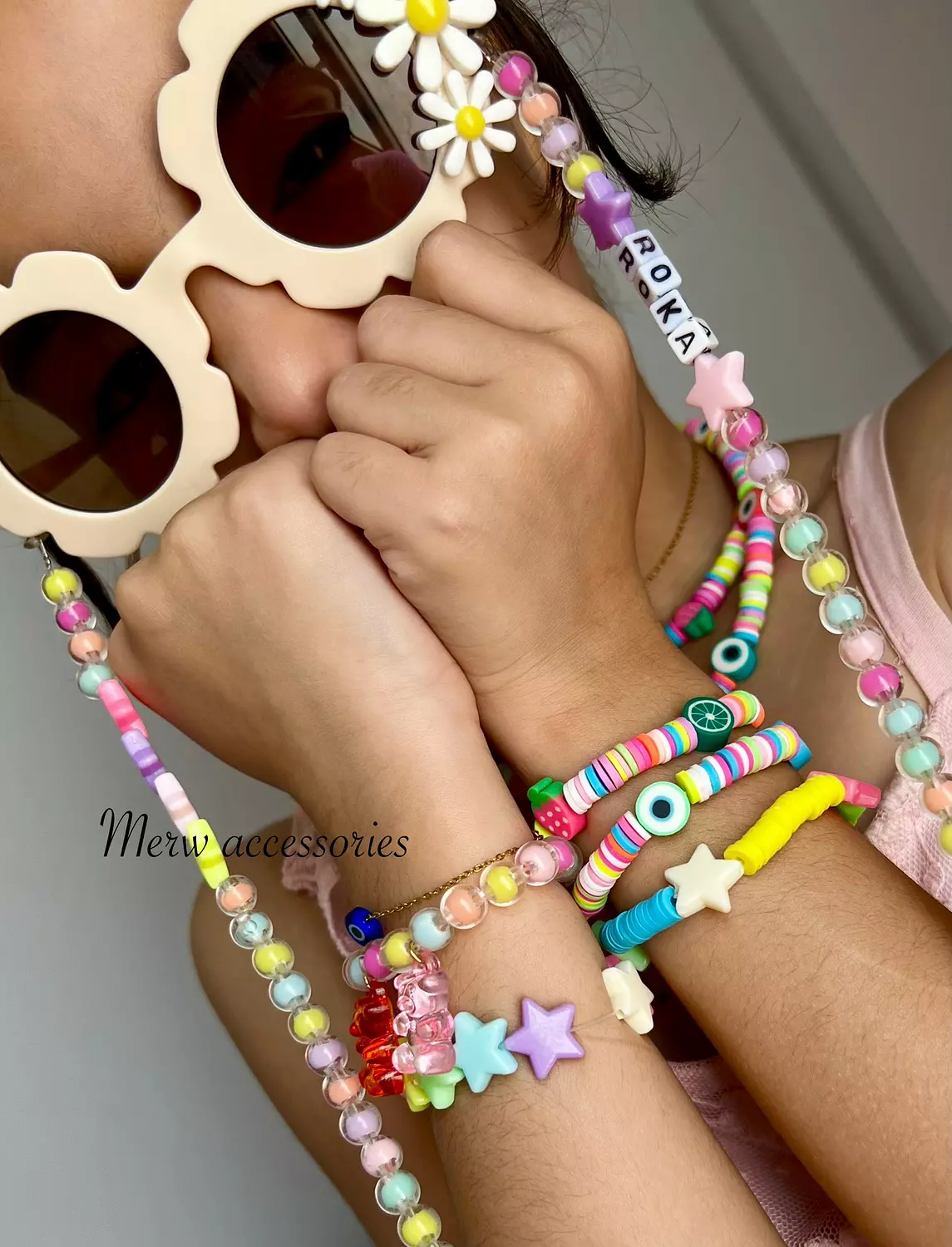 Colorful Eye kids bracelet  image