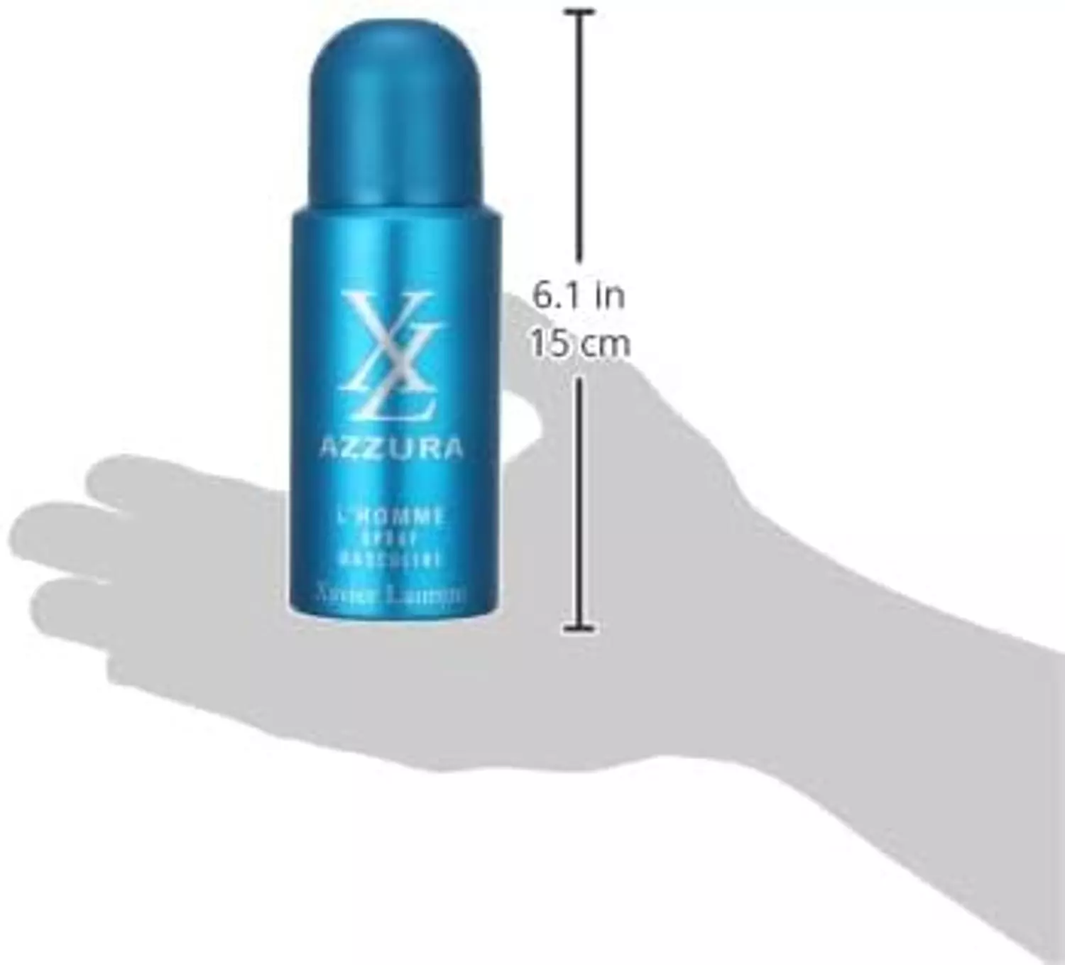 XL SPRAY AZZURA BLUE FOR MEN 150 ML 2