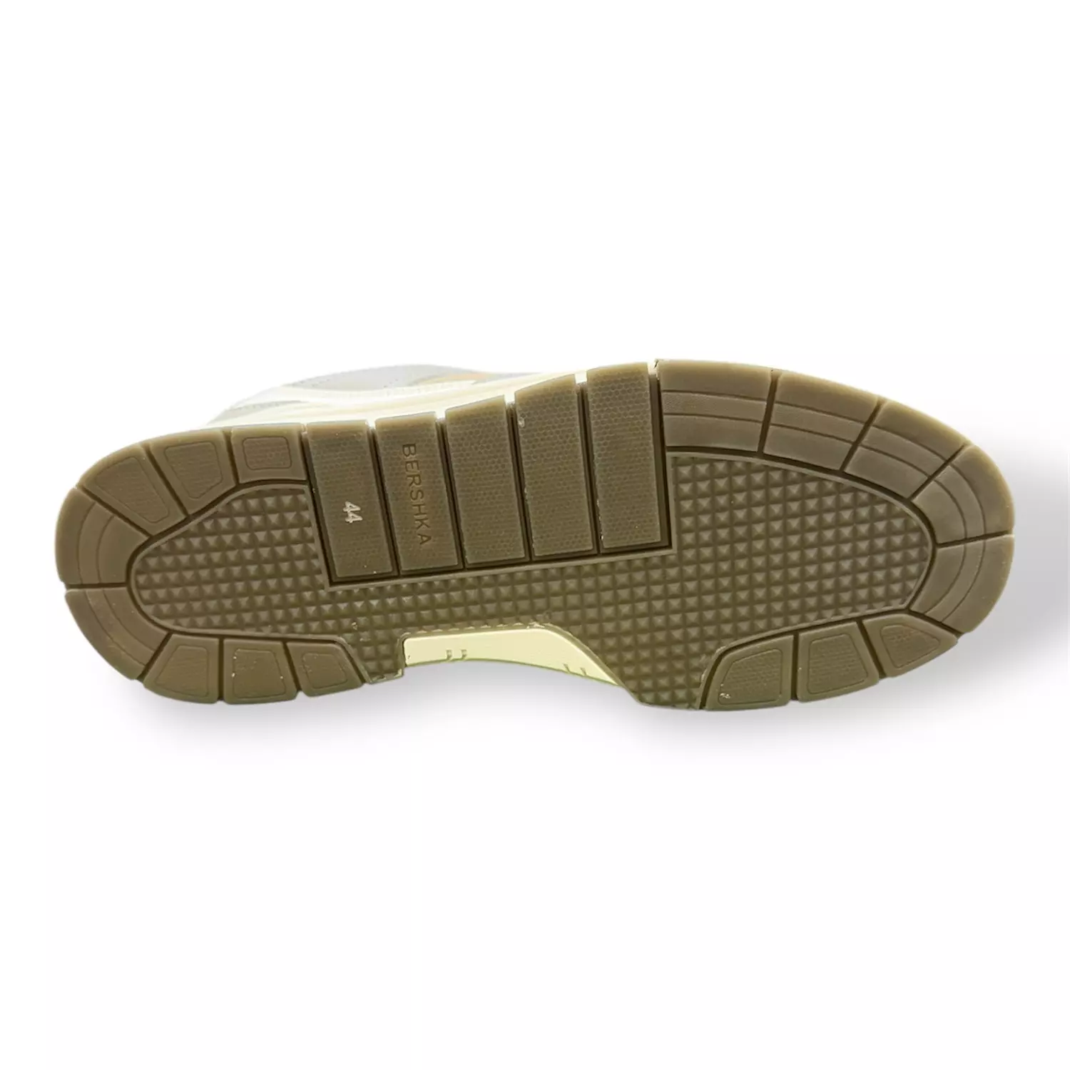 Bershka tonal sneaker in beige 1