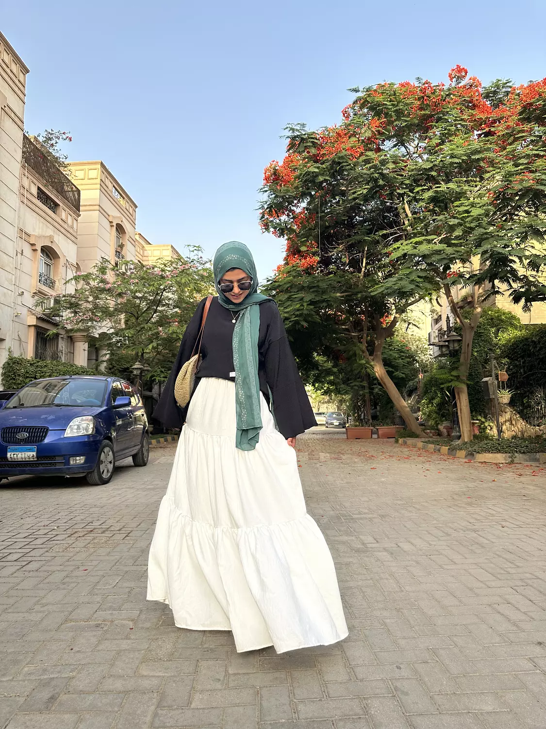 Nabeela Skirt - White 4