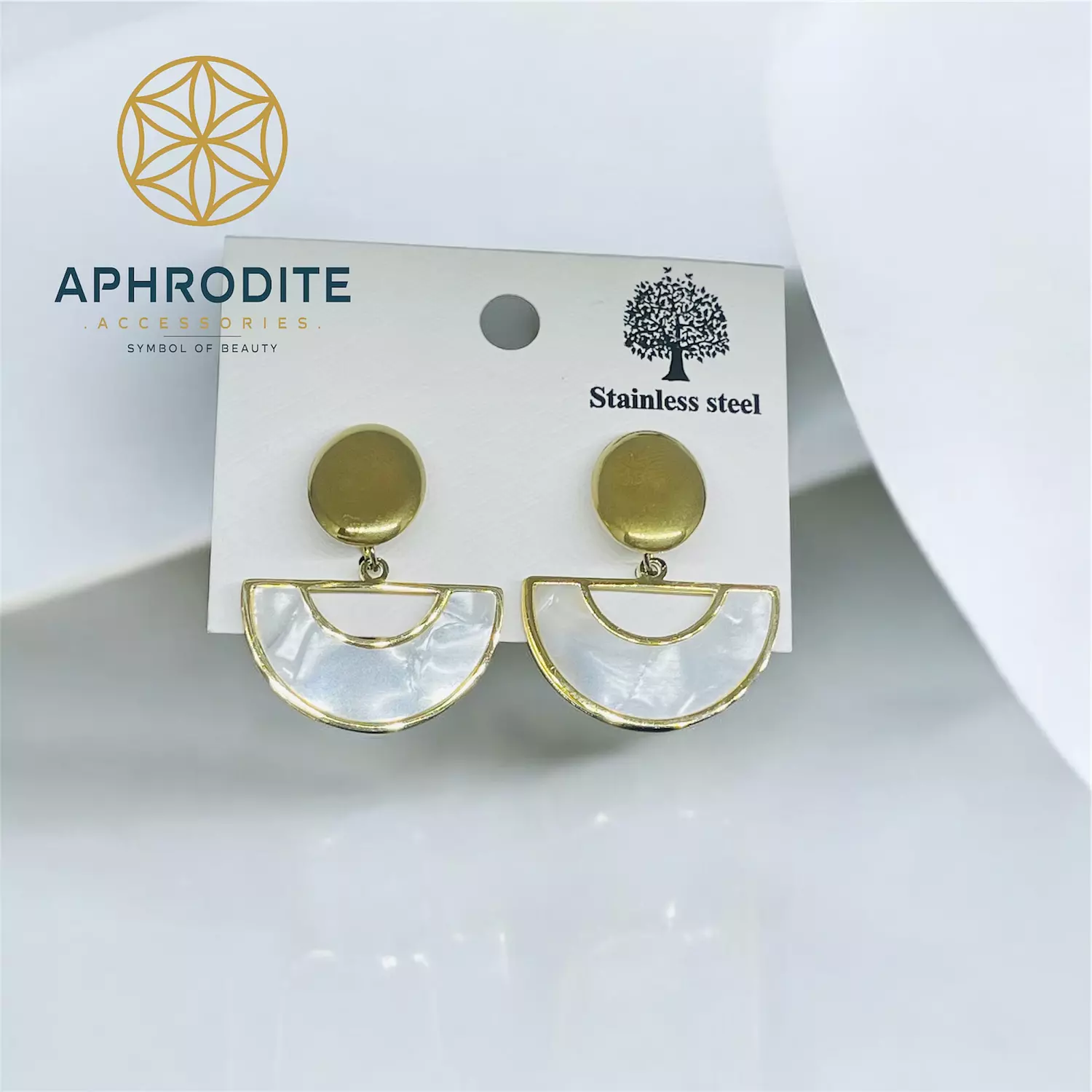 Midnight Halo Drops - Earrings image