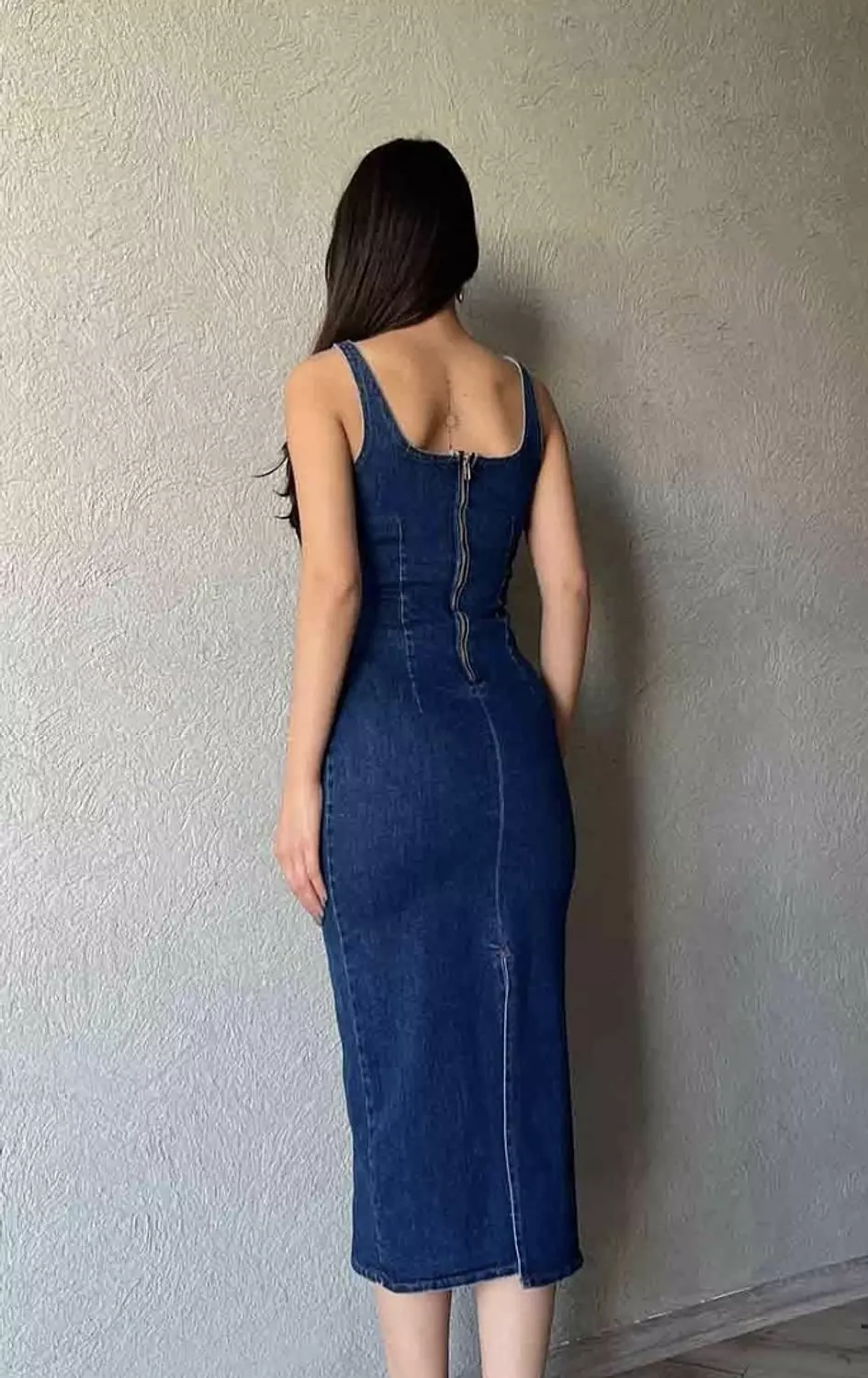 jeans Midi Dress  3