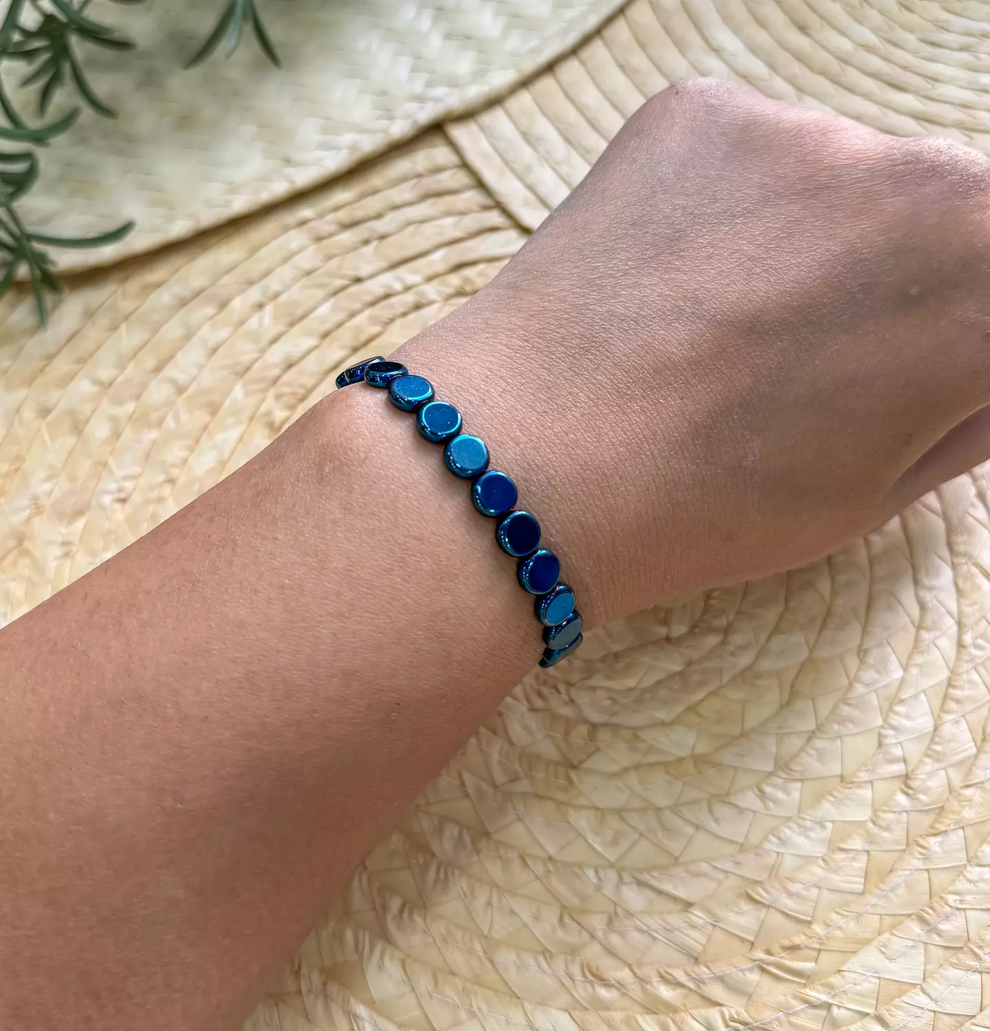 Hematite Blue Bracelet ( Stock ) image