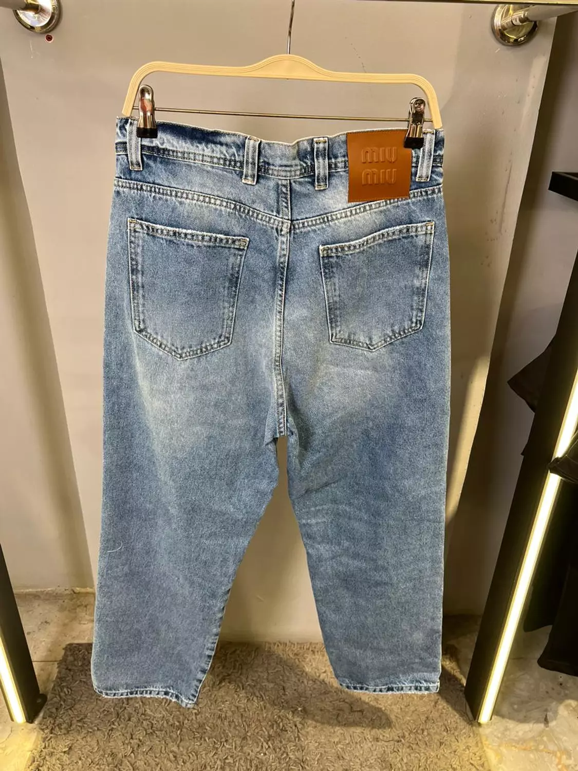 MIUMIU WIDE LEG JEANS / 1293 1