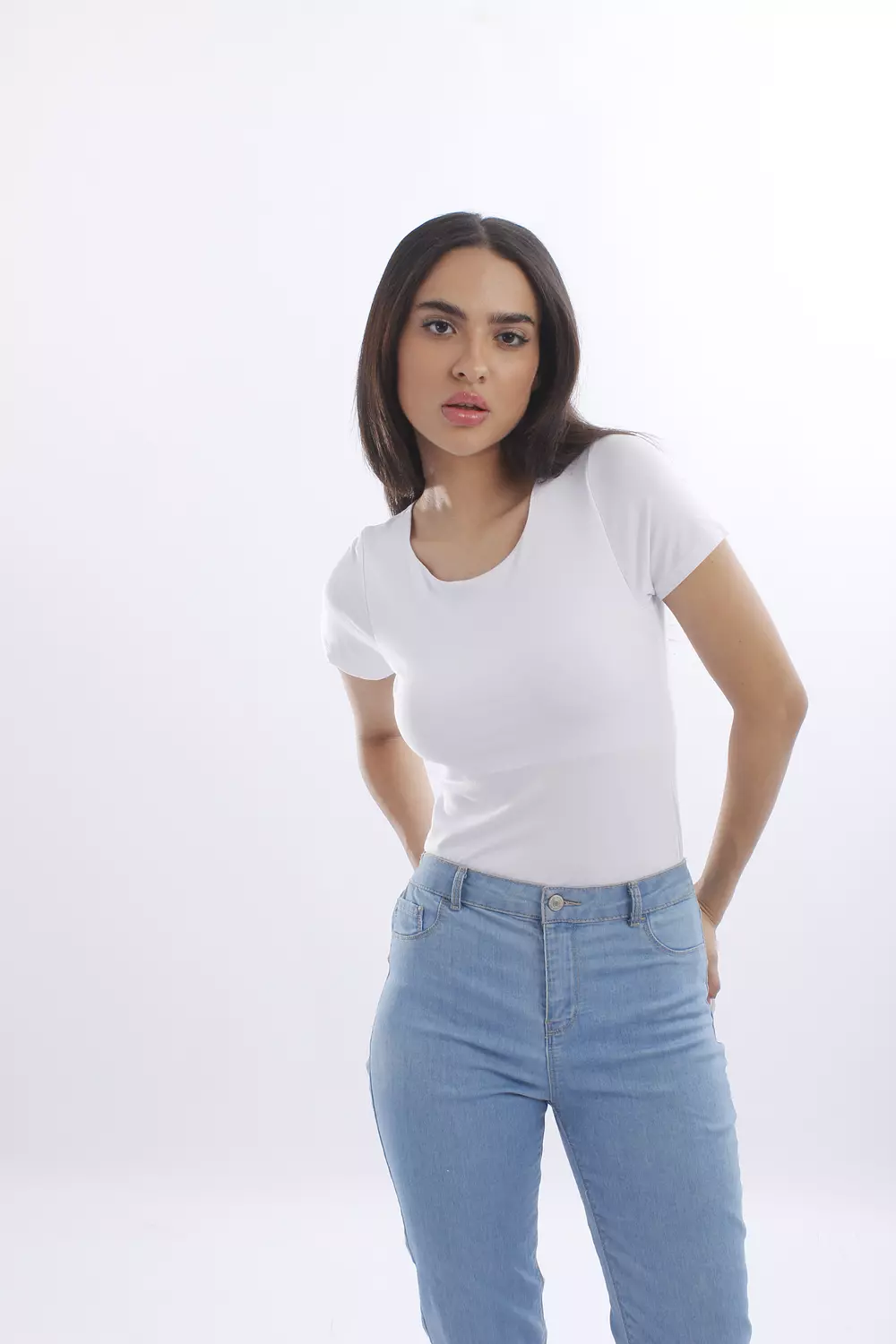 NEW-short sleeve top double layered (70% cotton/30% polyester) 2
