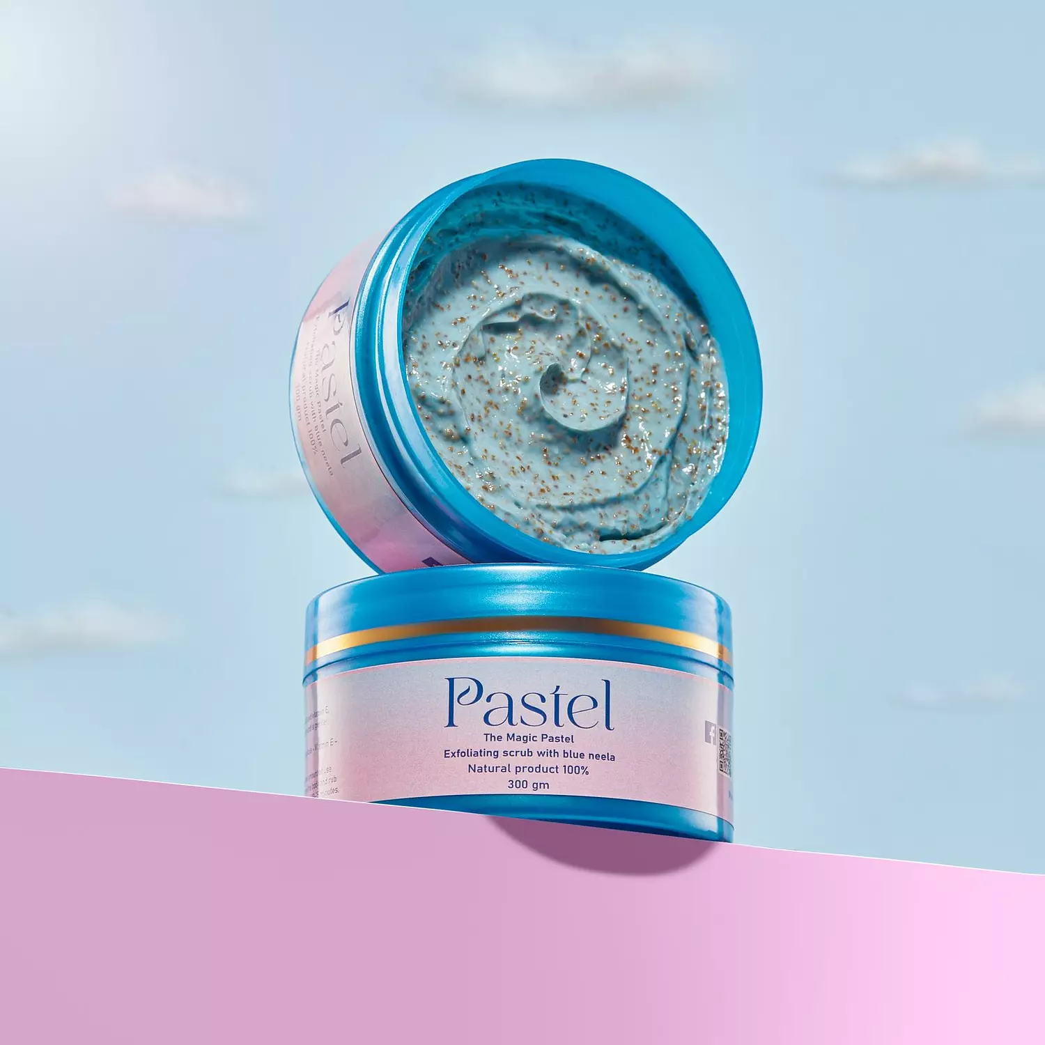 The Magic Pastel With Blue Neela Cream image