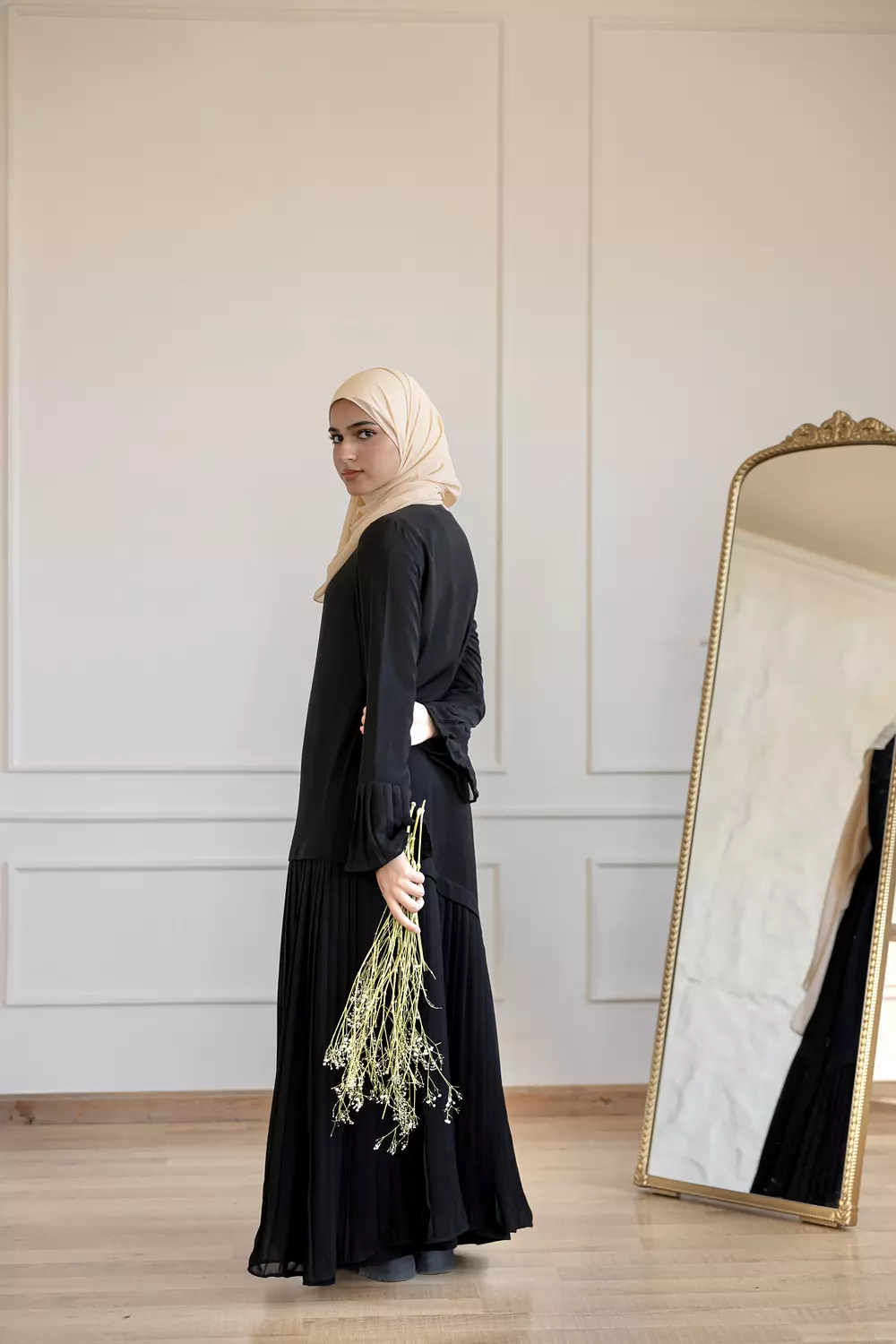 Black Orchid Abaya 047 4