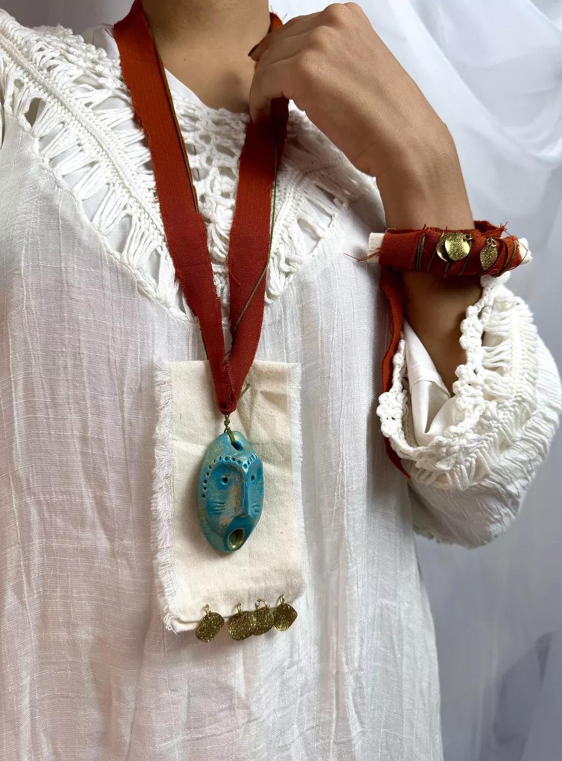 Mixed Media Accessory set by R.A . jewelry 3