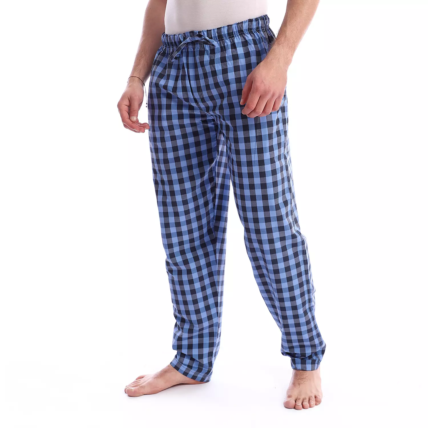 Shorto Pajama Pants - Blue * Black - 4042 hover image