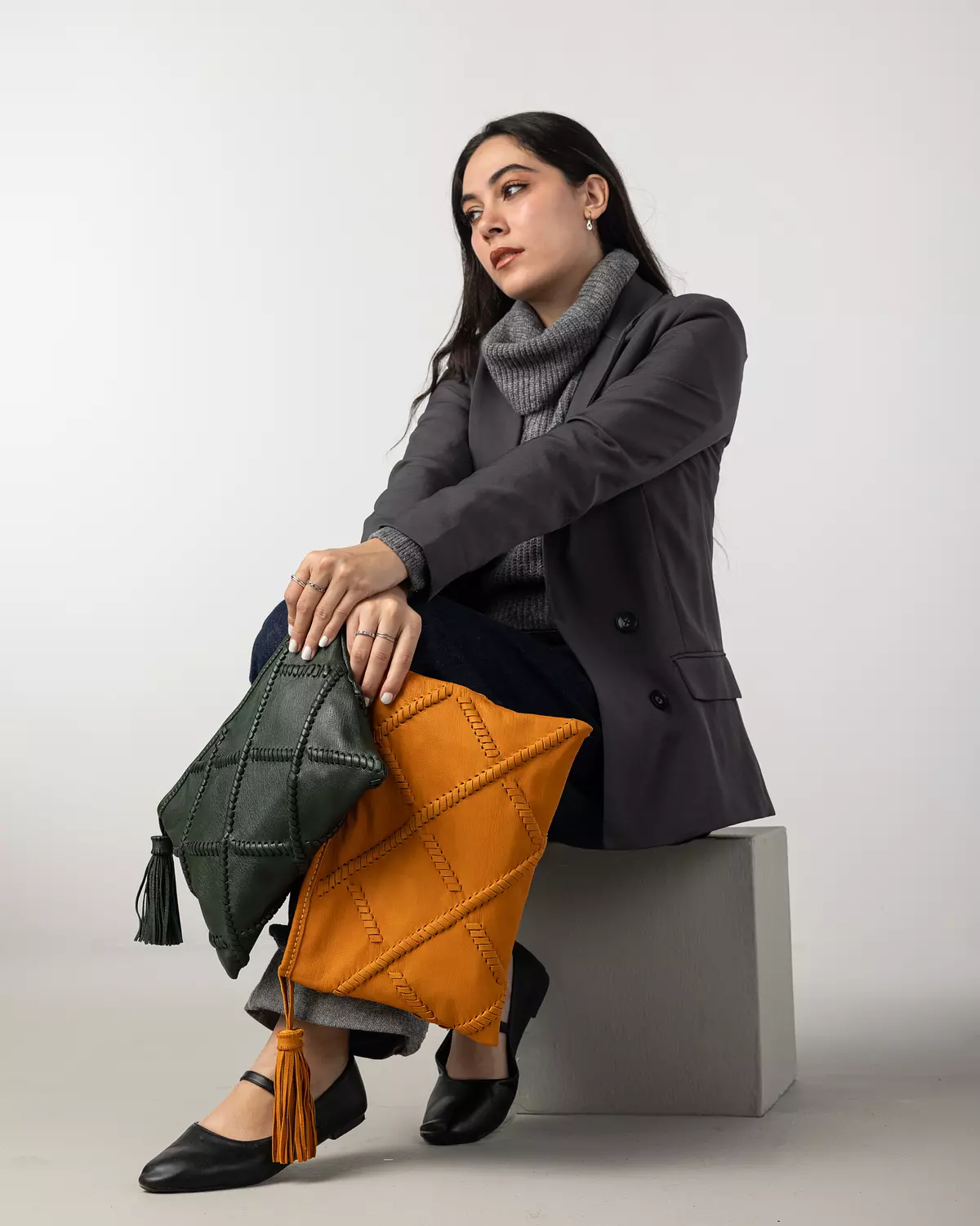 The Square Braided Clutch 7