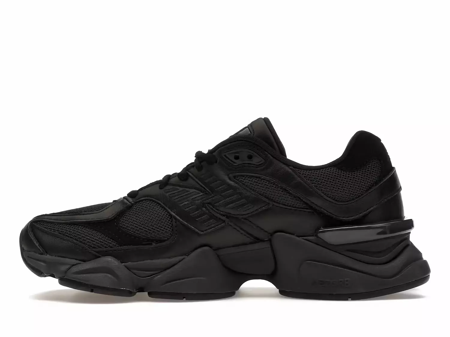 New Balance 9060
Triple Black Leather
 2