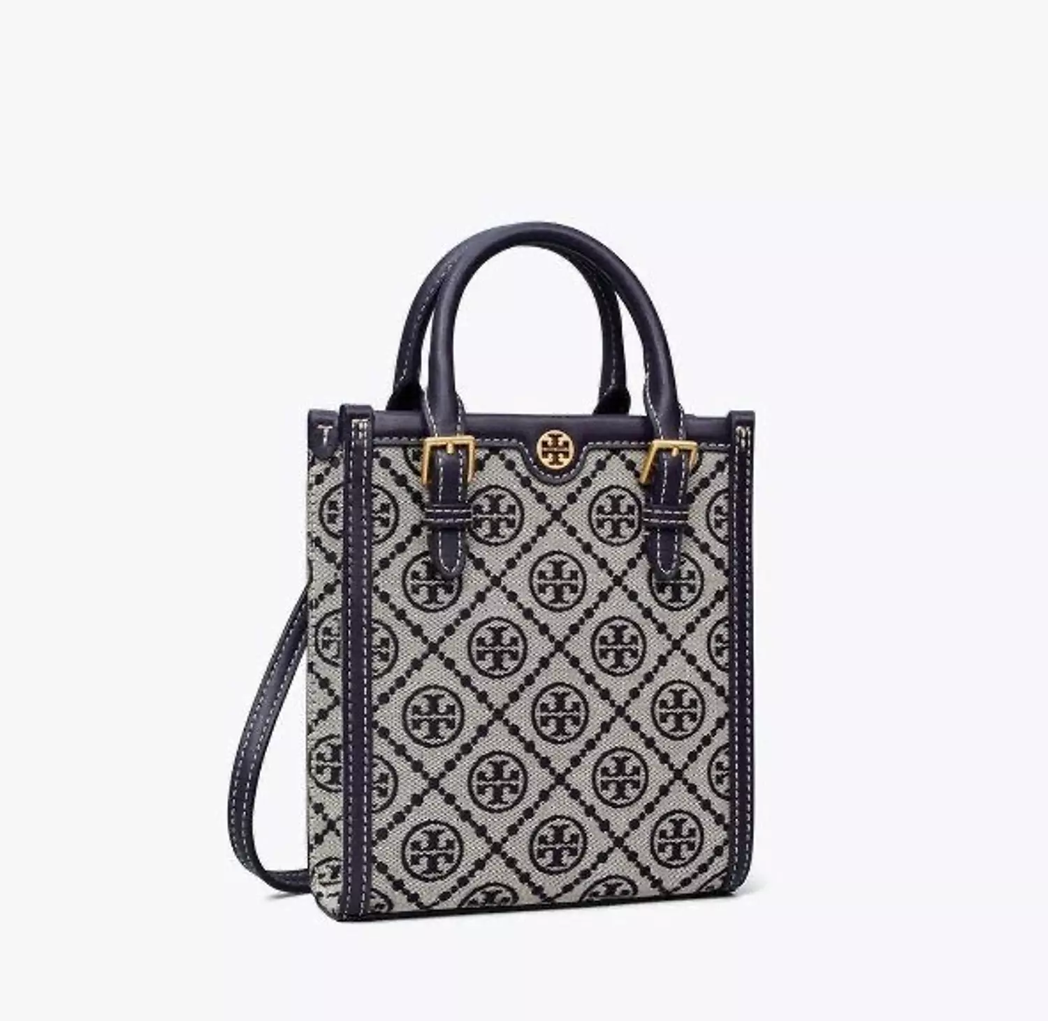 Mini T monogram Tote Bag image