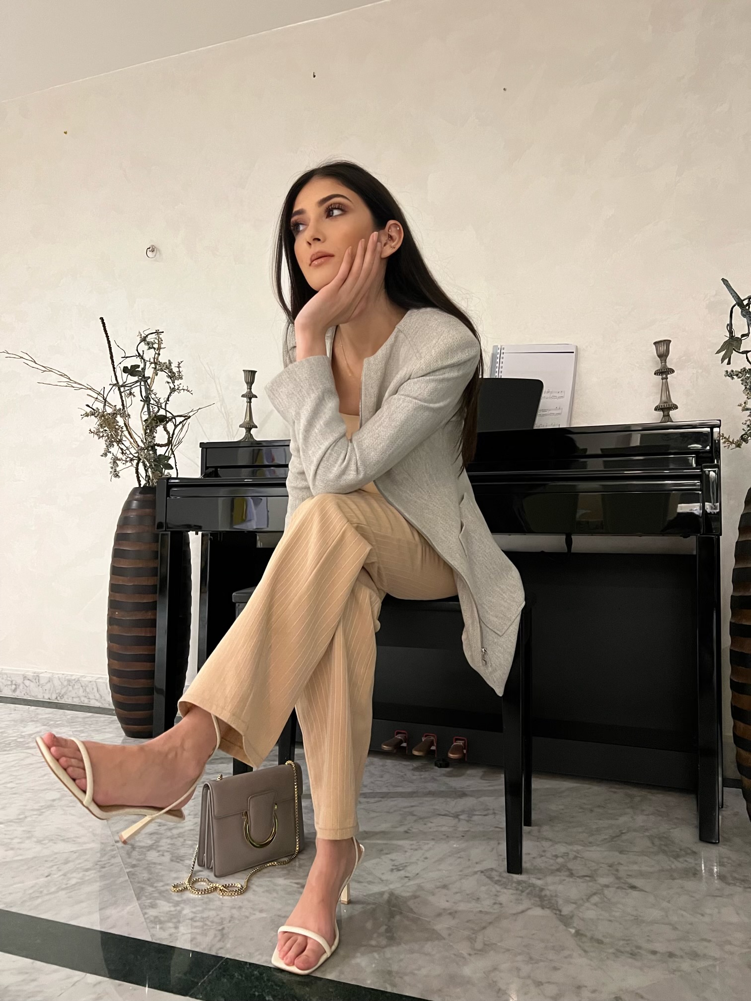 Nude Stitched Set 3
