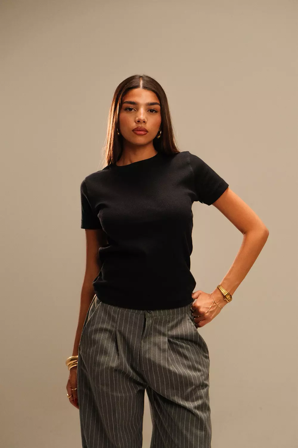 Basic Ripped Top | Women image