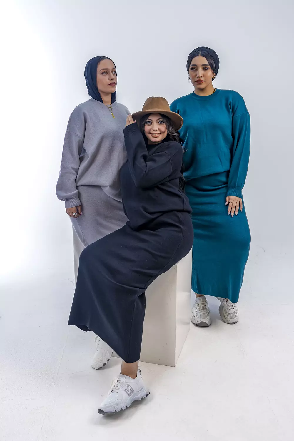 Knitted Skirt Set 18