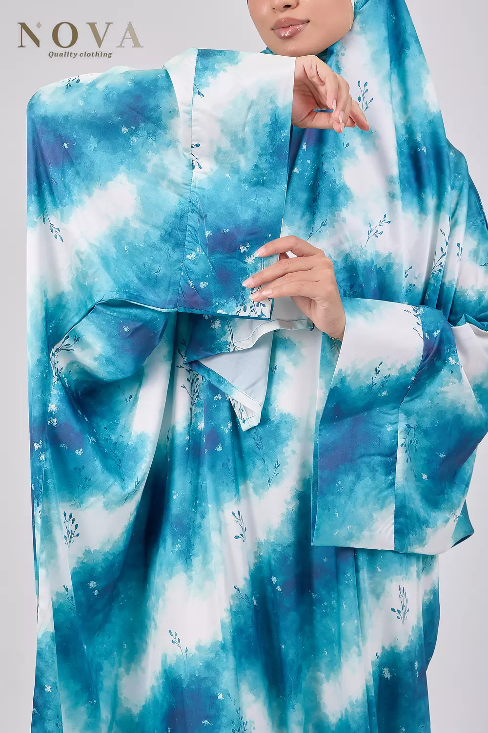 Ombrè casual satin  1