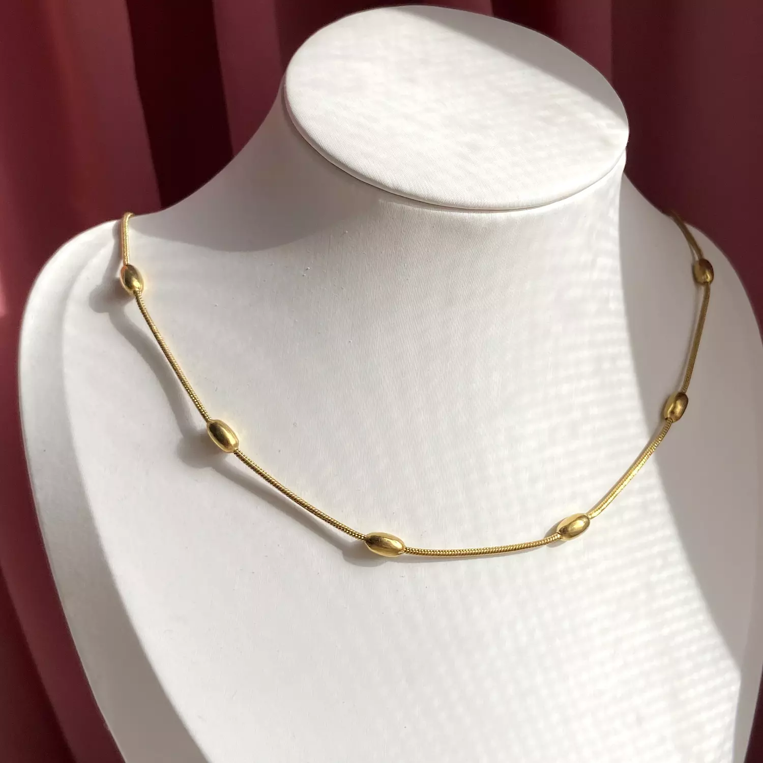 Basic stainless steel necklace  2