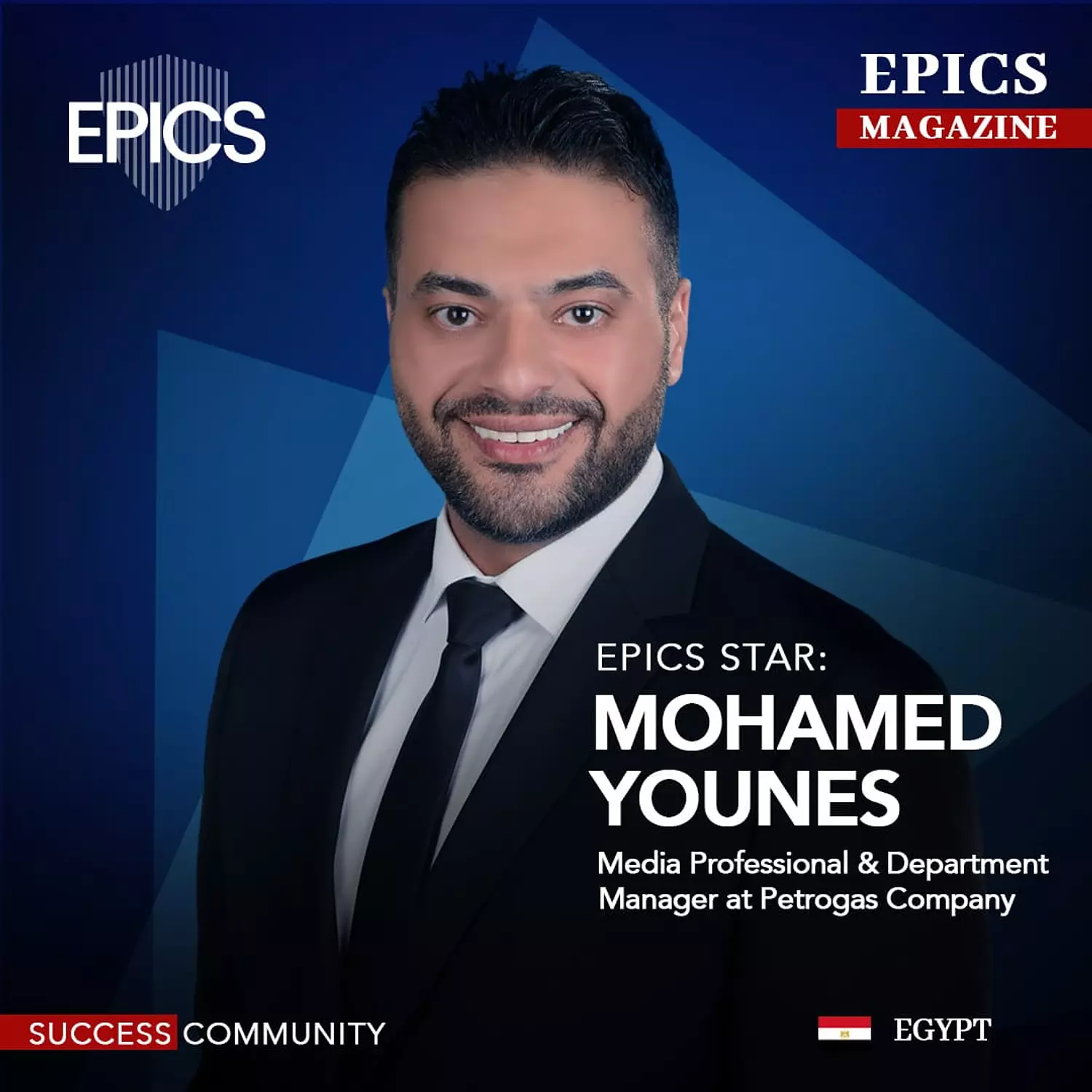 <p style="text-align: start">🎖️🌐Mohamed Younes,(Story)_Media Professional &amp; Department Manager at Petrogas Company.</p>