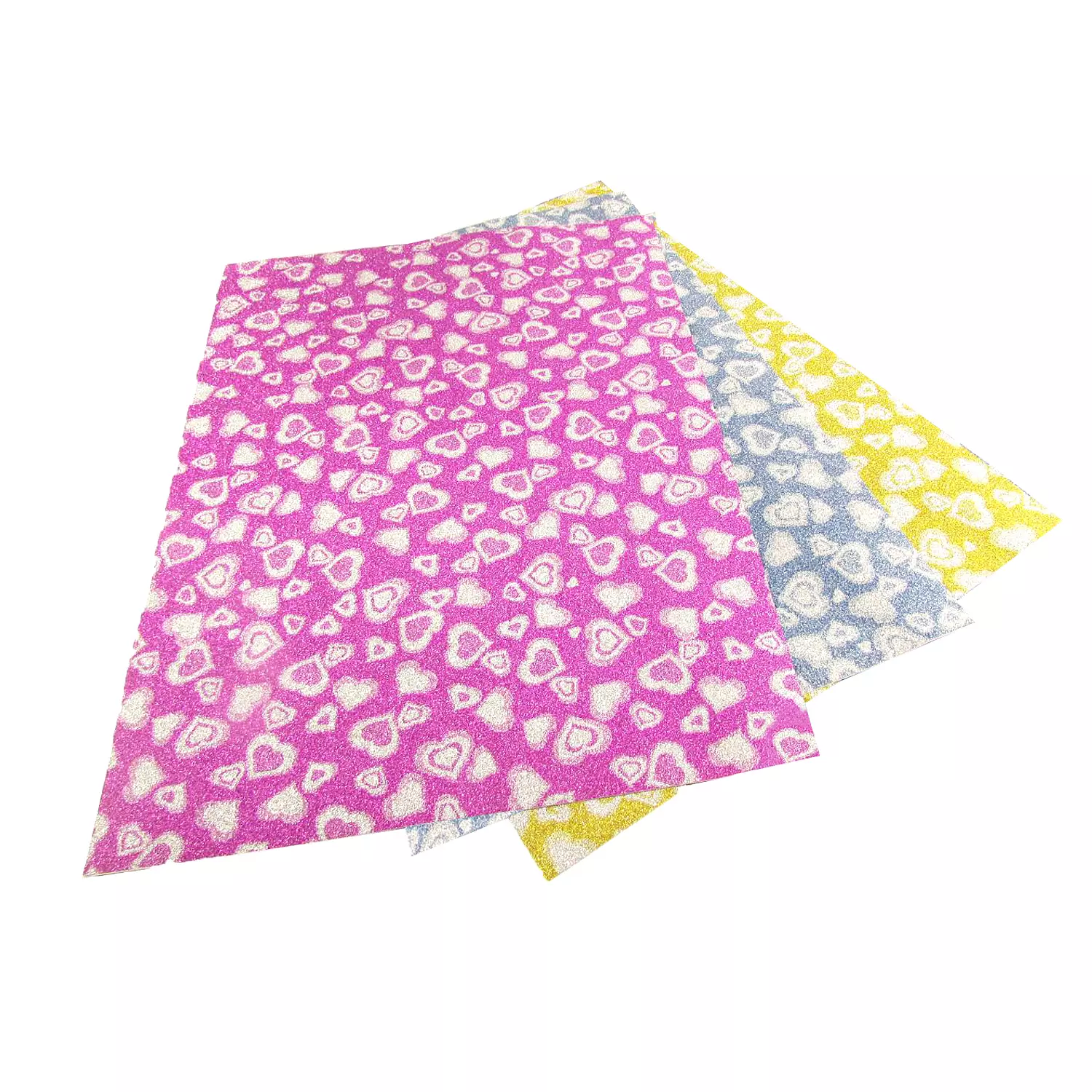 Glossy printed paper with sticker - A4 image