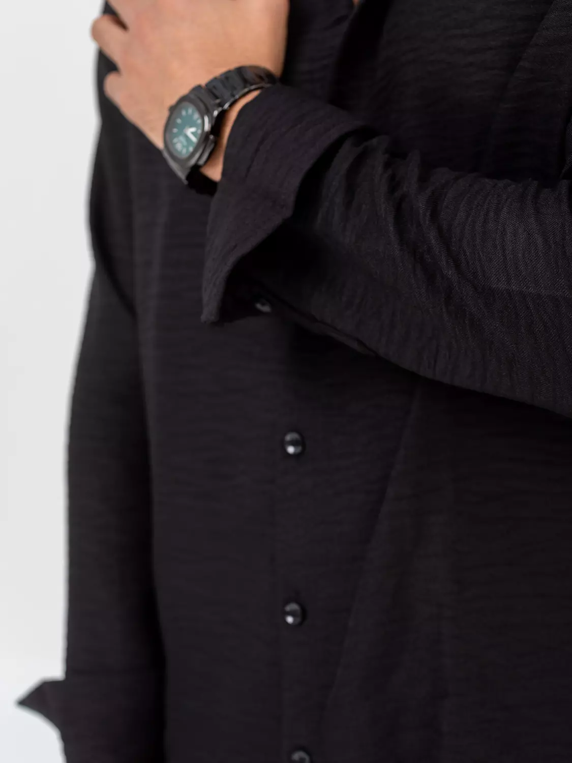 Linen Shirt | Black 4