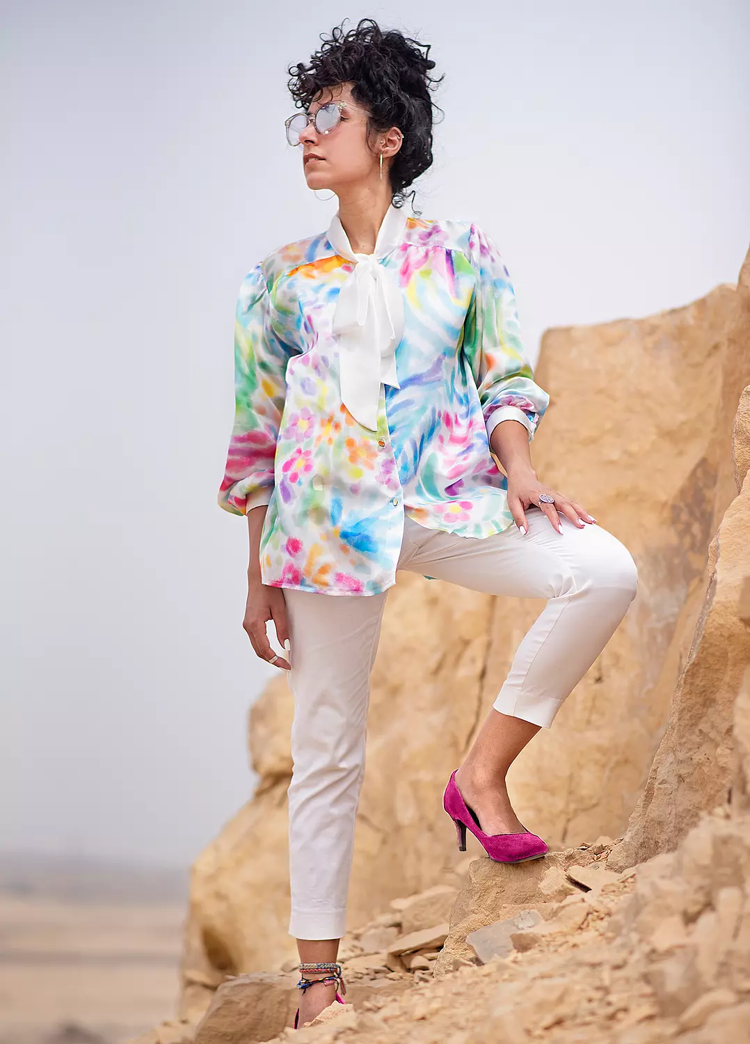 <p>BOW BLOUSES</p>