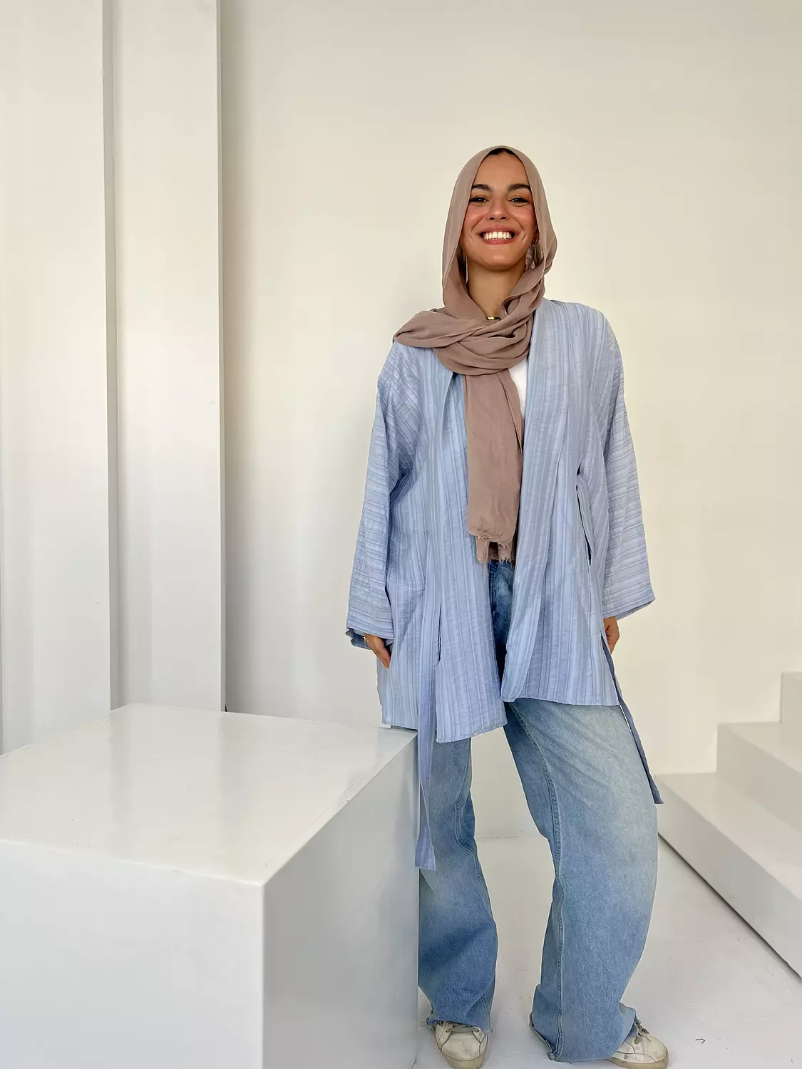 Summer Breeze Blue Cardigan 1