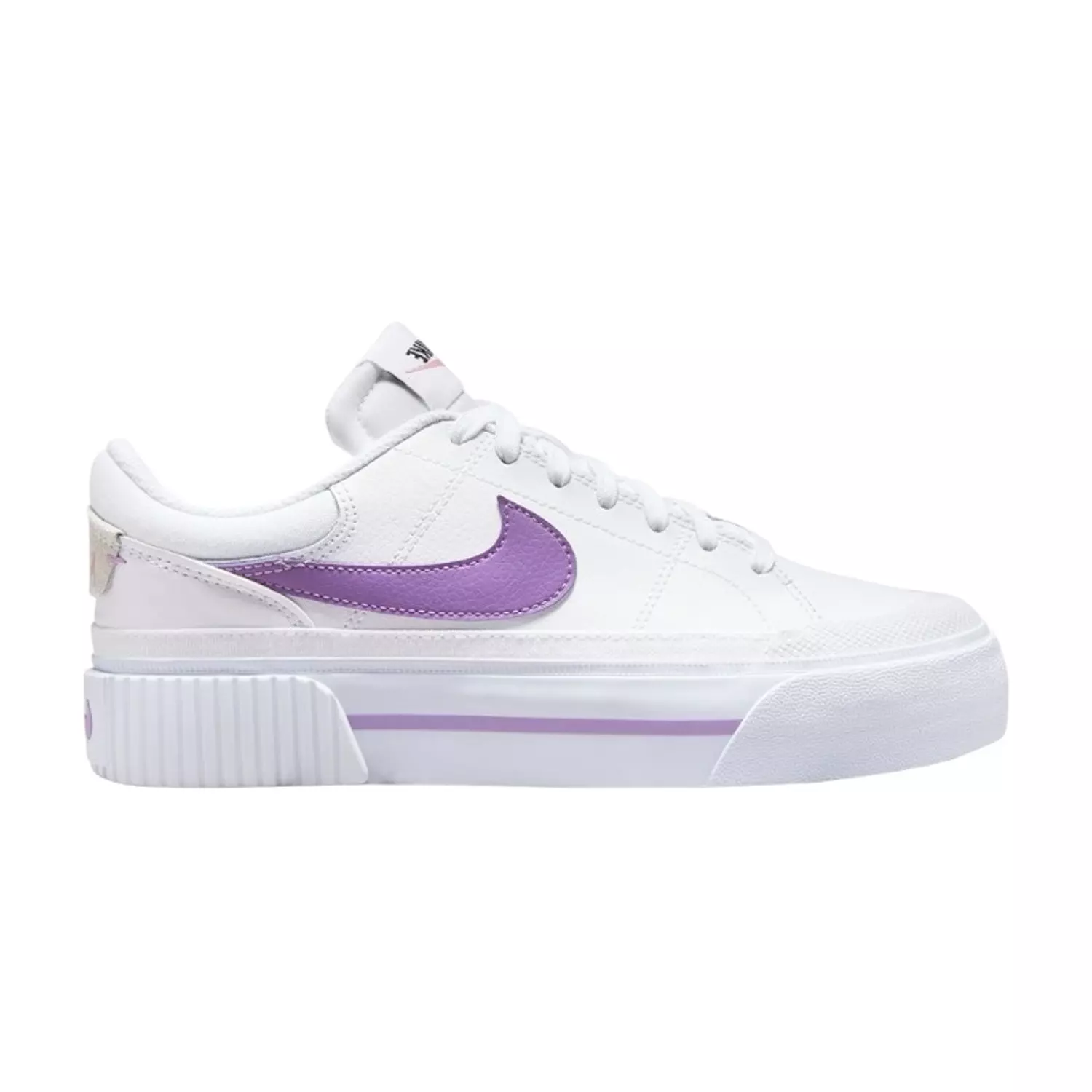 Nike Court Legacy Lift White Rush Fuchsia image