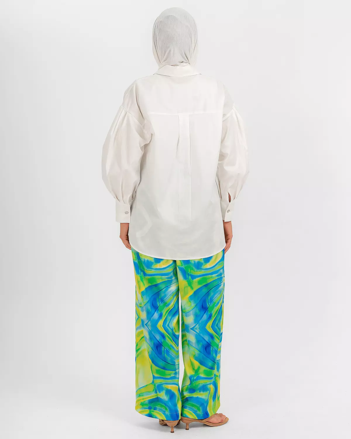 Green Multi Pants 4