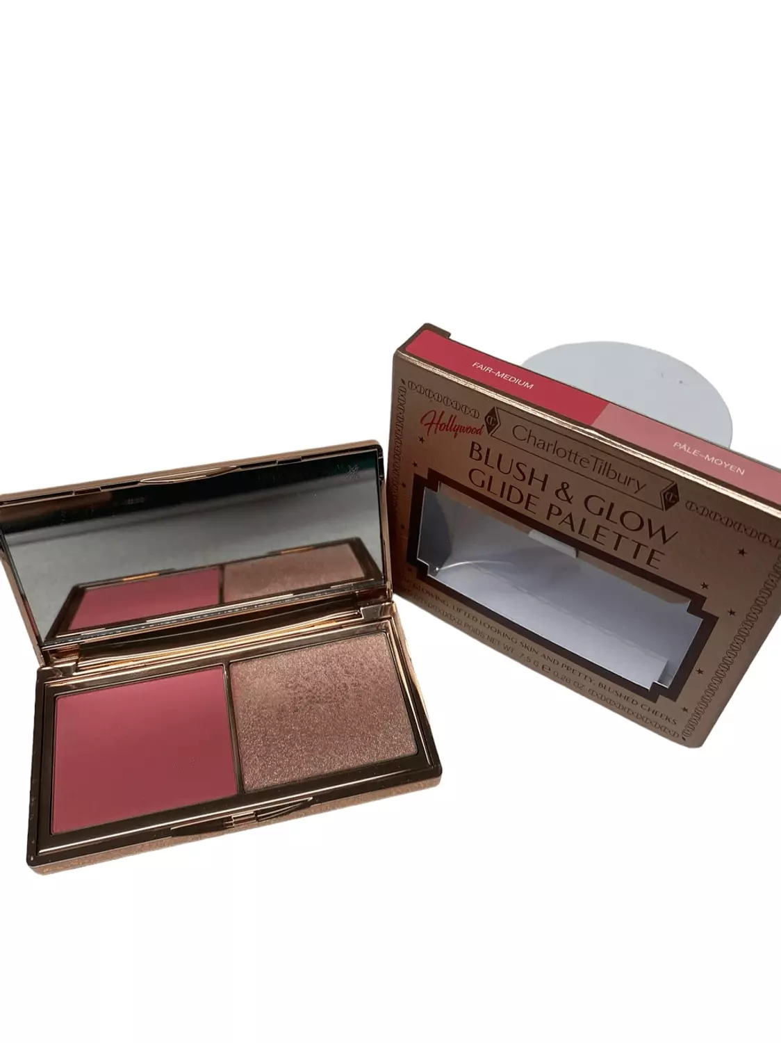 Charlotte Tilbury Blush & Glow Glide Palette Fair Medium / Pale Moyen 2