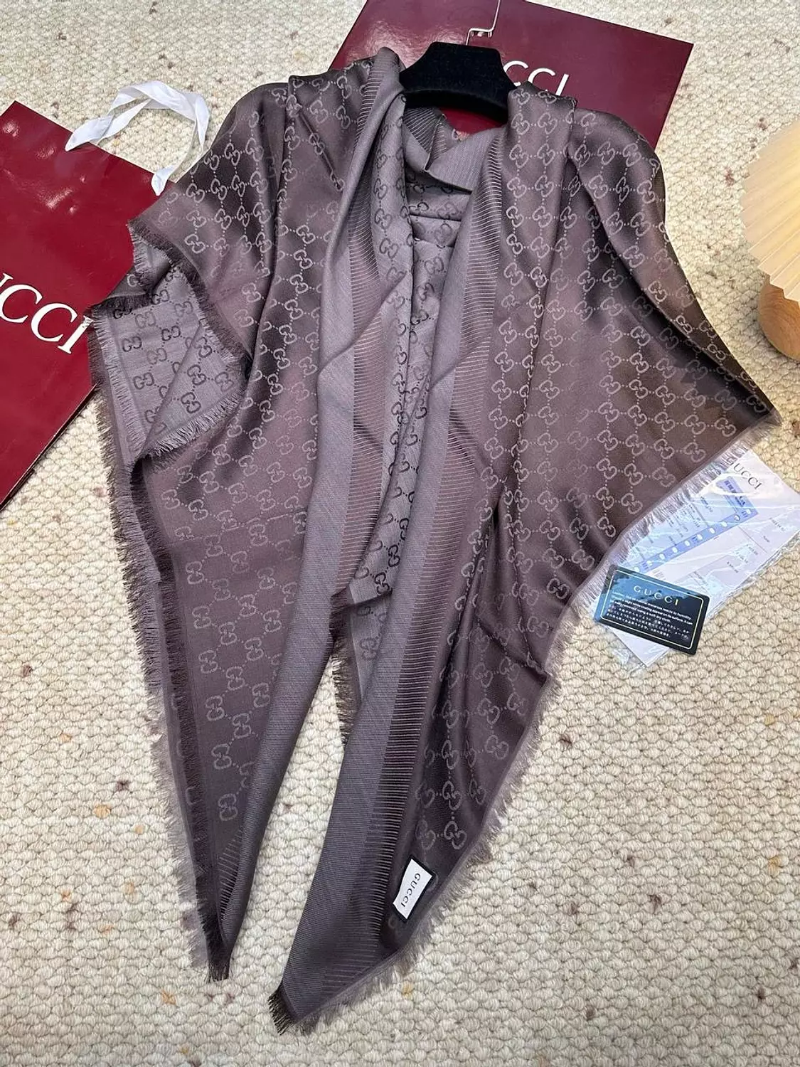 Gucci square scarf 4