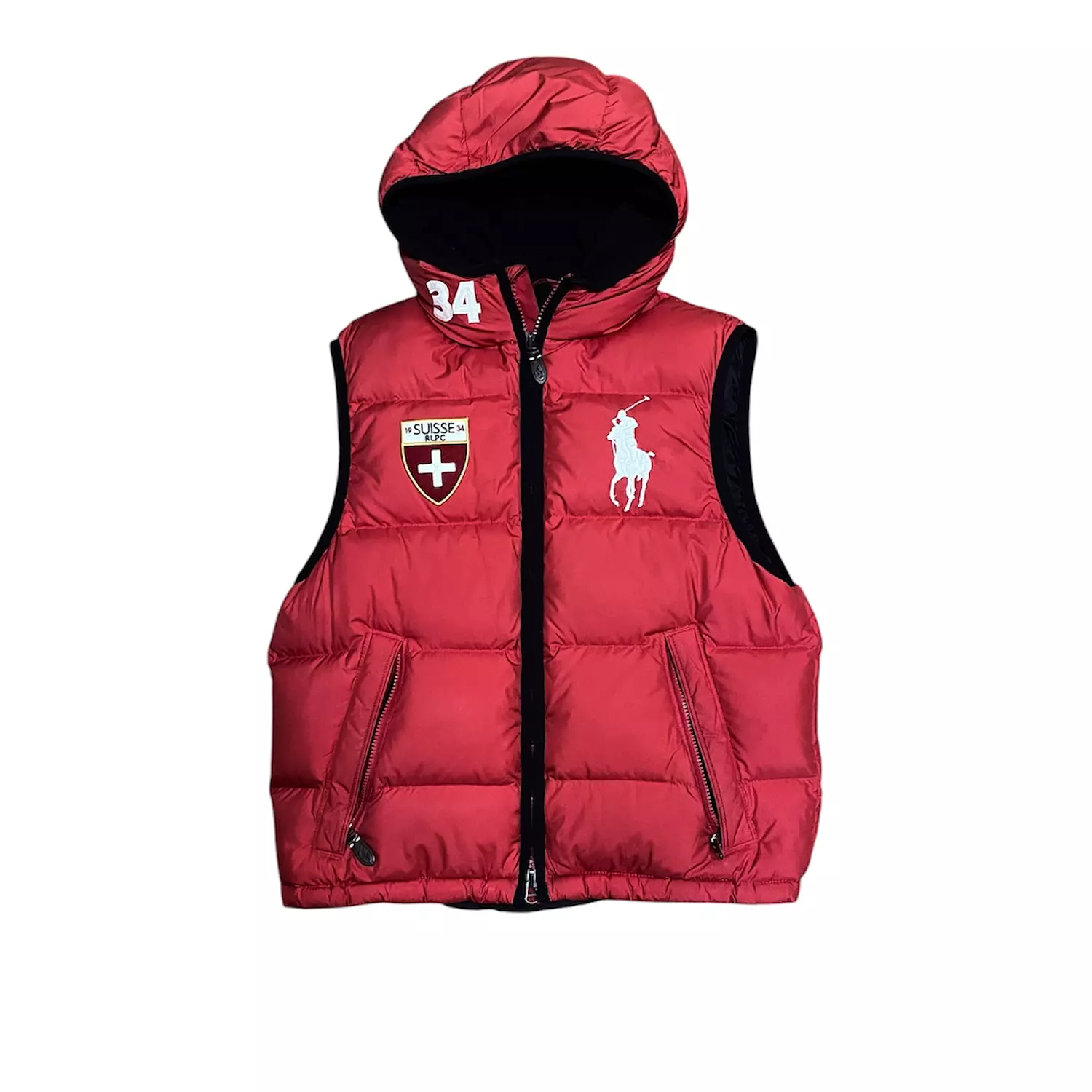 00s Ralph Lauren Suisse puffer vest image