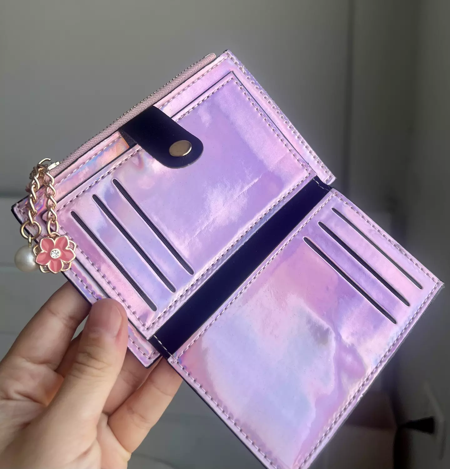 Pink mermaid wallet  1