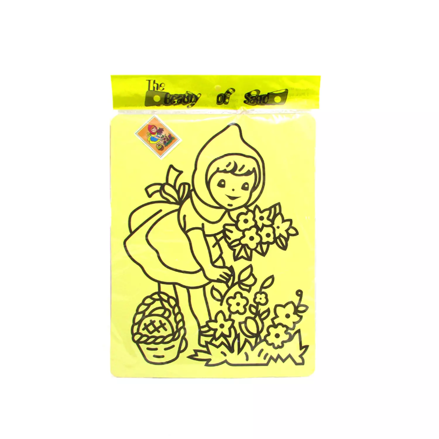 Sand coloring sheet A4 5
