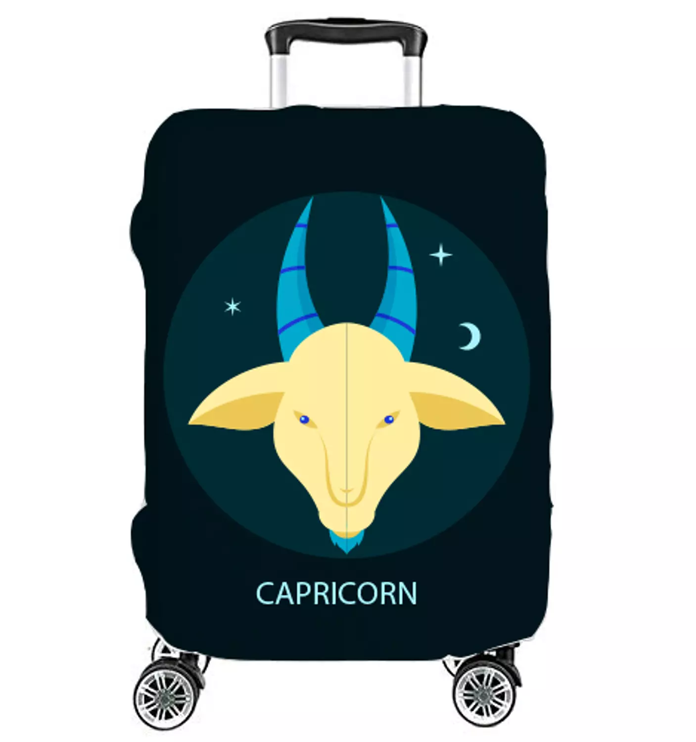 Suitcase Lycra Cover - Capricorn - Horoscope image
